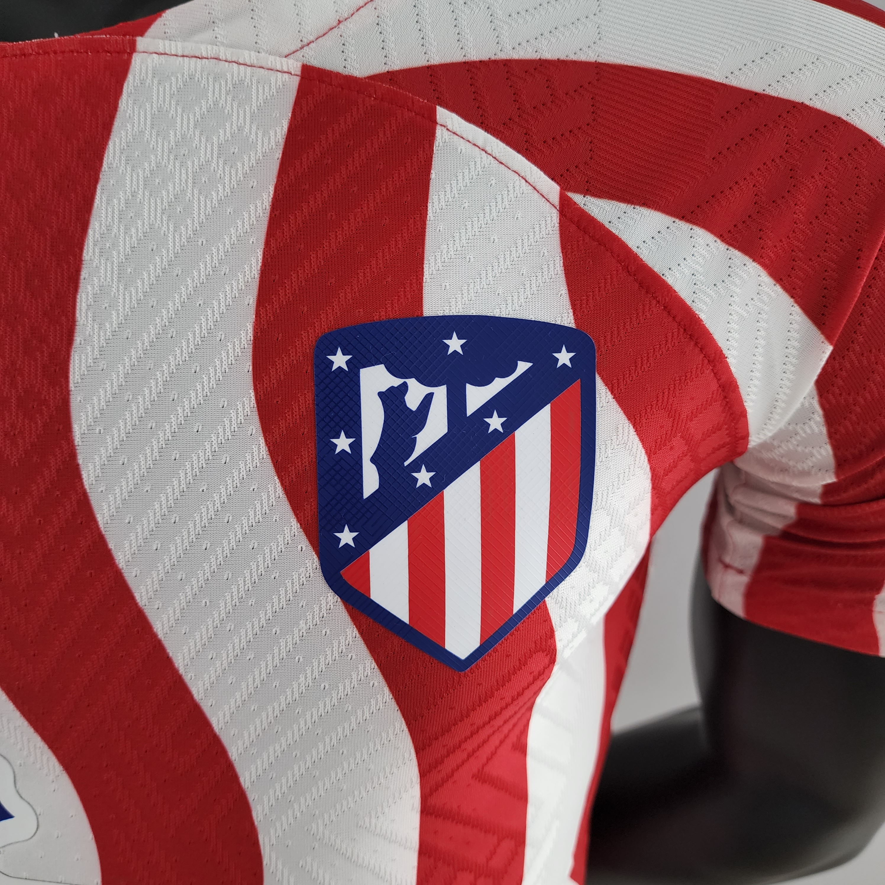 22-23 Atletico Madrid Home Player Jersey - SOCCERDEALSHOP