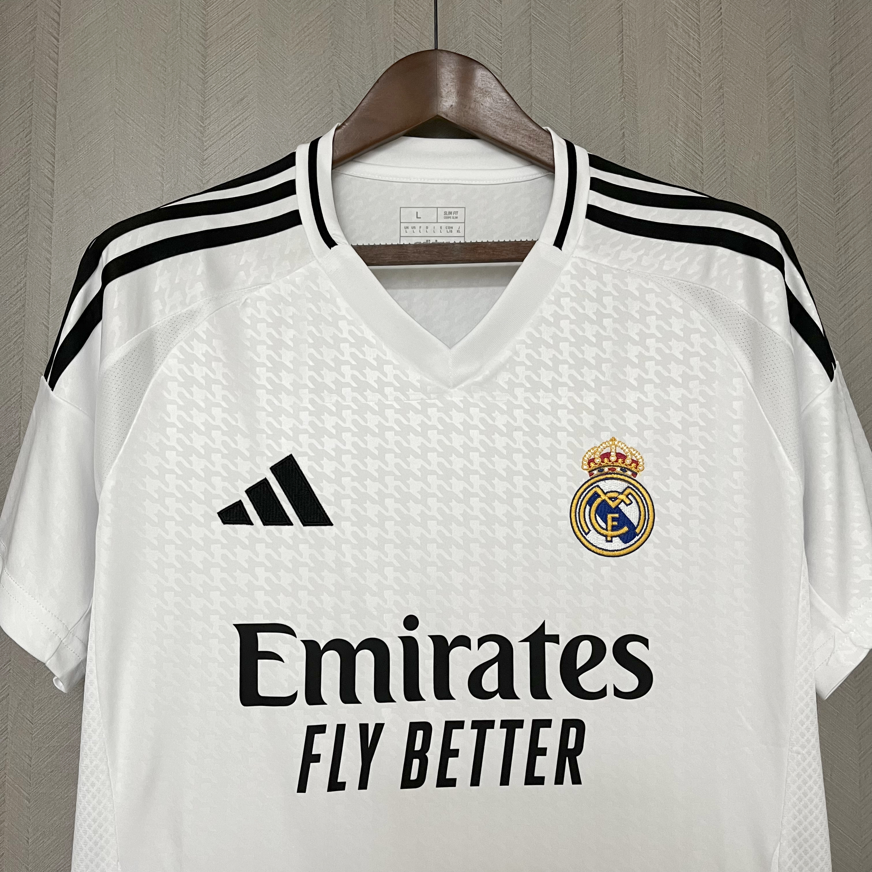 Real Madrid 24-25 Home Stadium Jersey - Fans Version - SOCCERDEALSHOP