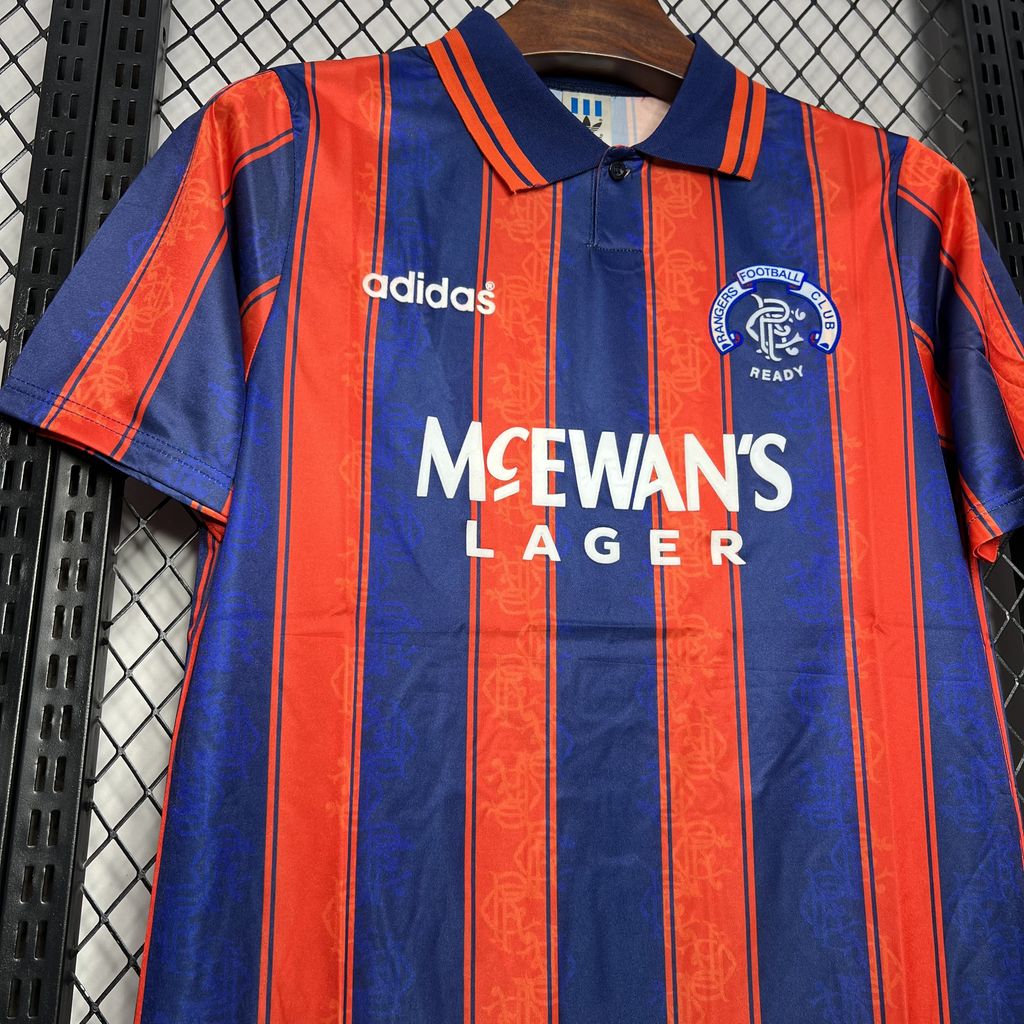 Retro Glasgow Rangers 1993-94 Away Stadium Jersey - SOCCERDEALSHOP