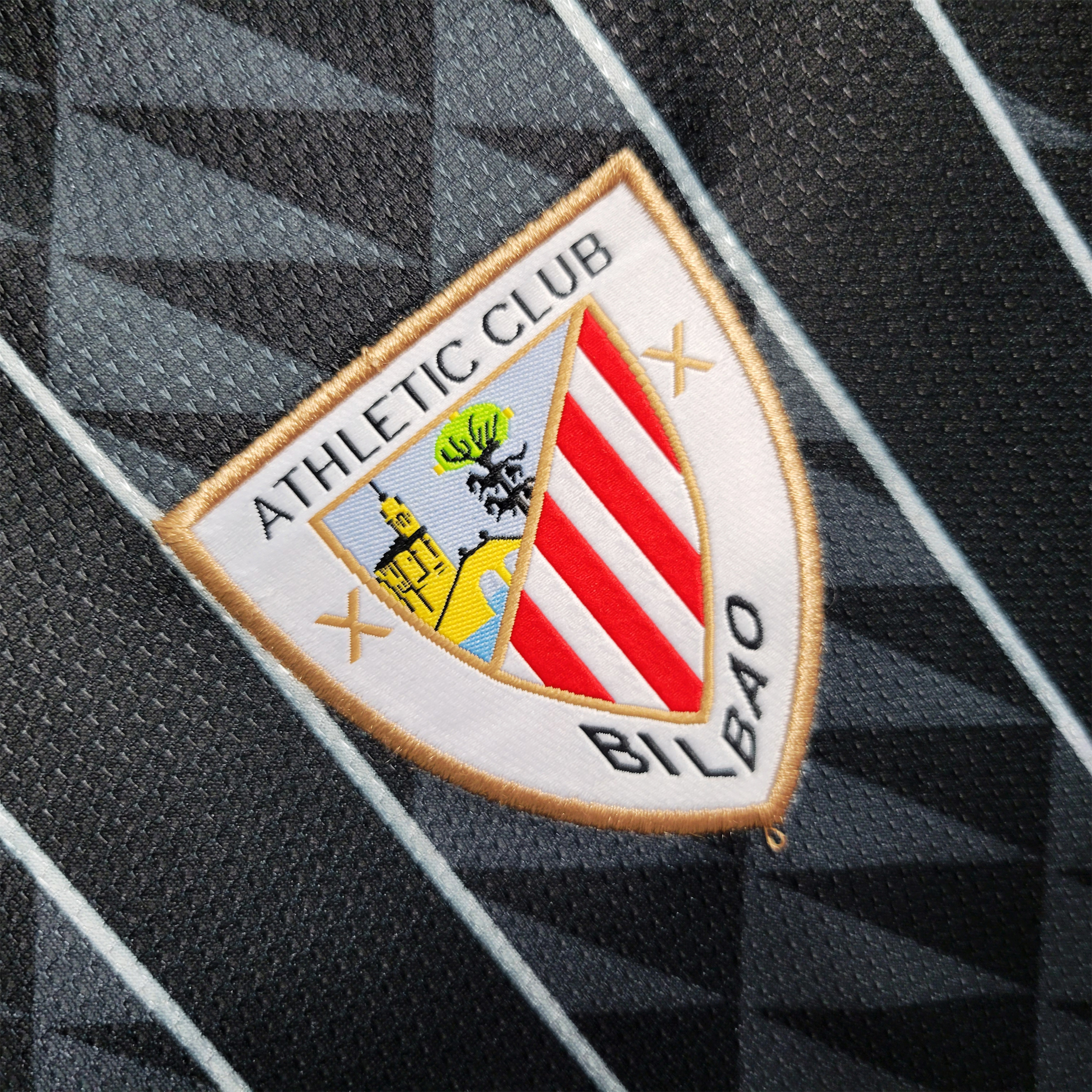 Athletic Bilbao 23-24 Black Goalkeeper Jersey - Fans Version - SOCCERDEALSHOP