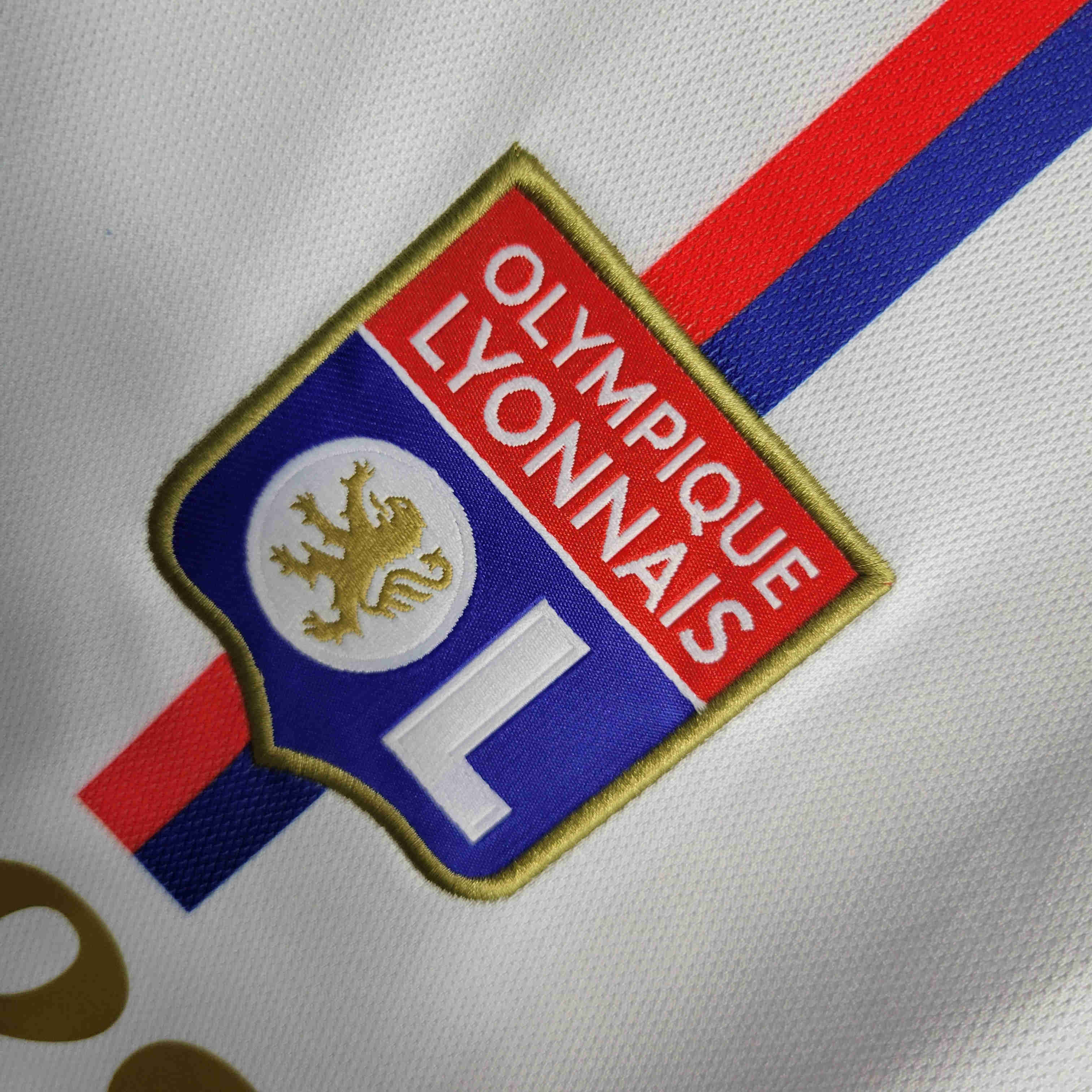 Lyon 23/24 Home Jersey - Fans Version - SOCCERDEALSHOP