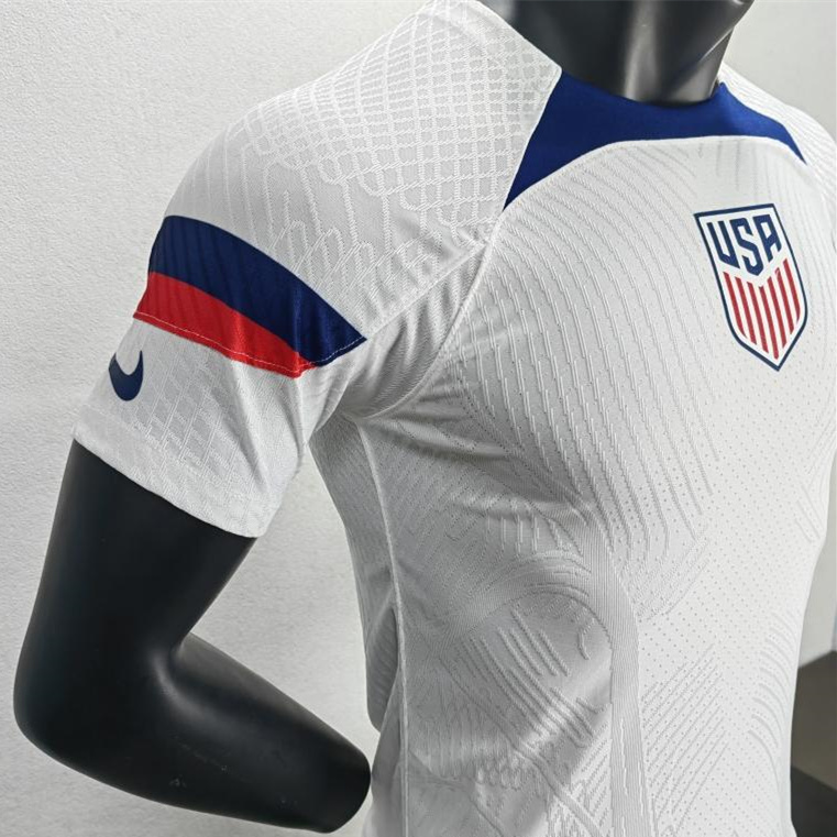 United States USA 2022 Home Stadium Jersey - Player Version - SOCCERDEALSHOP