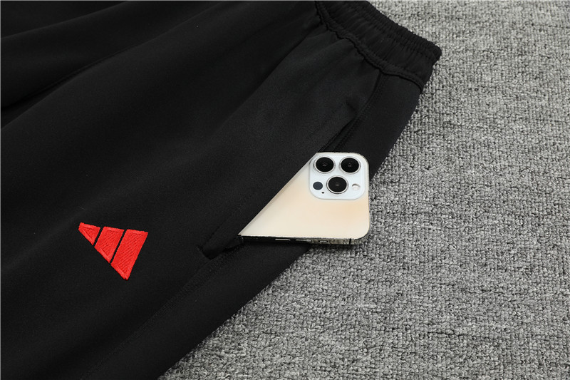 Manchester United 23-24 Jacket Training Tracksuit - Black - SOCCERDEALSHOP