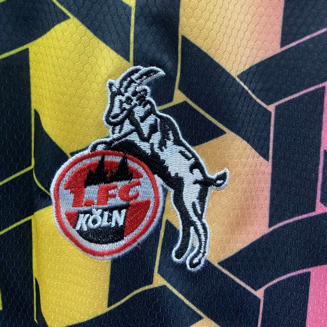 Köln 23-24 Black Goalkeeper Jersey - Fans Version - SOCCERDEALSHOP