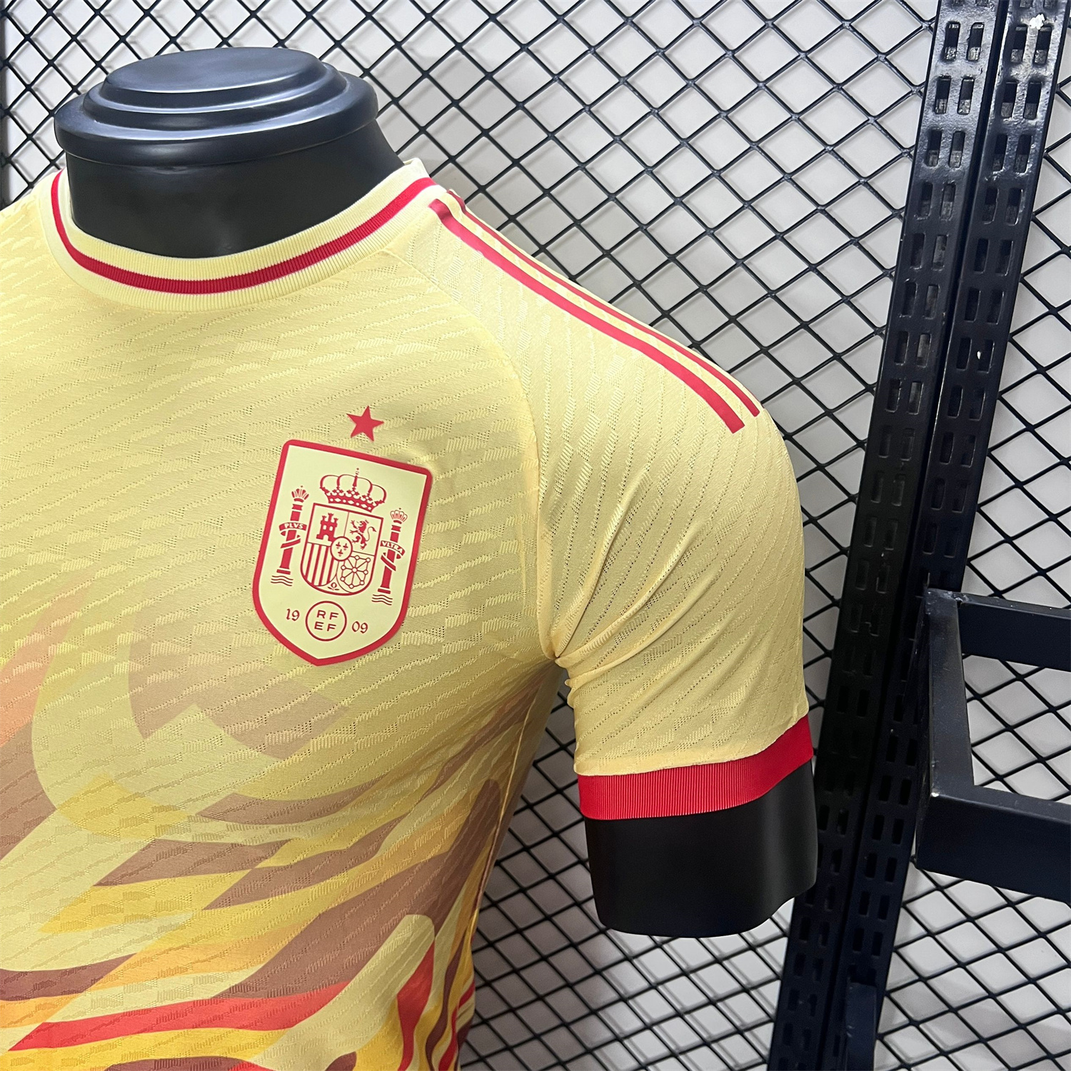 Spain 2024 Yellow Special Edition Jersey - Player Version - SOCCERDEALSHOP