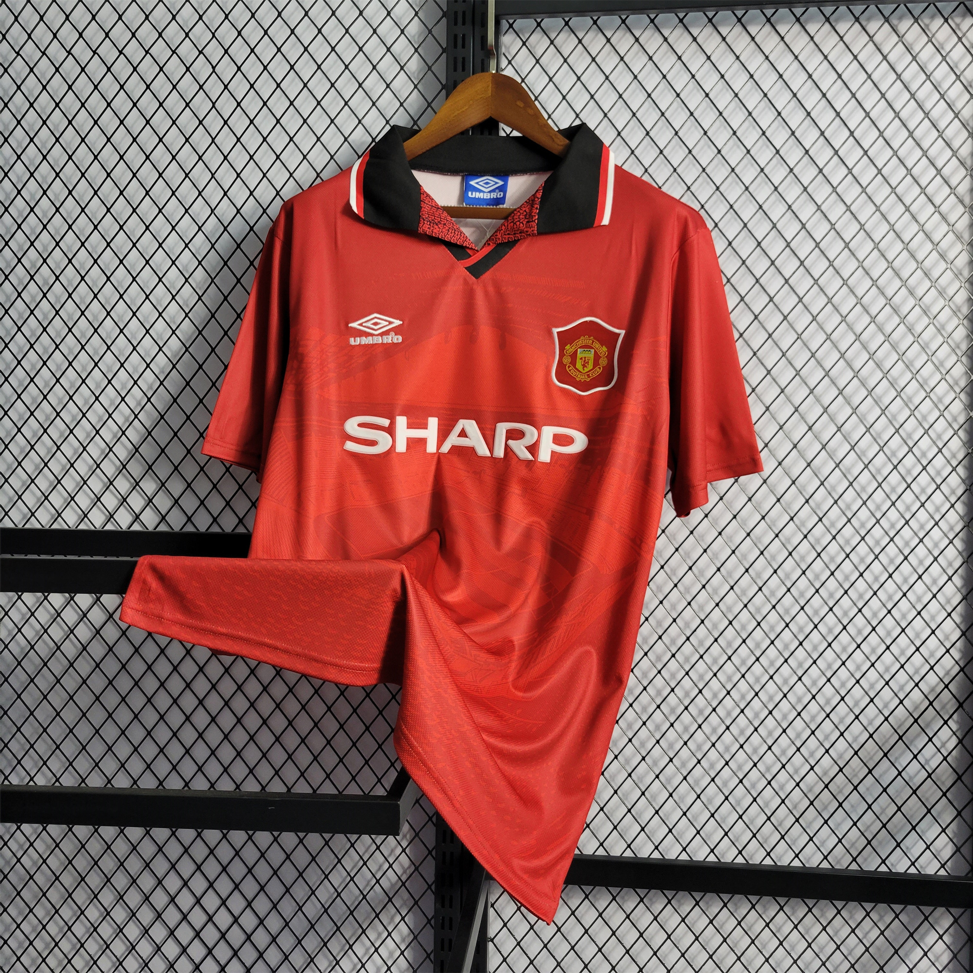 Manchester United Retro 94-96 Home Jersey - SOCCERDEALSHOP
