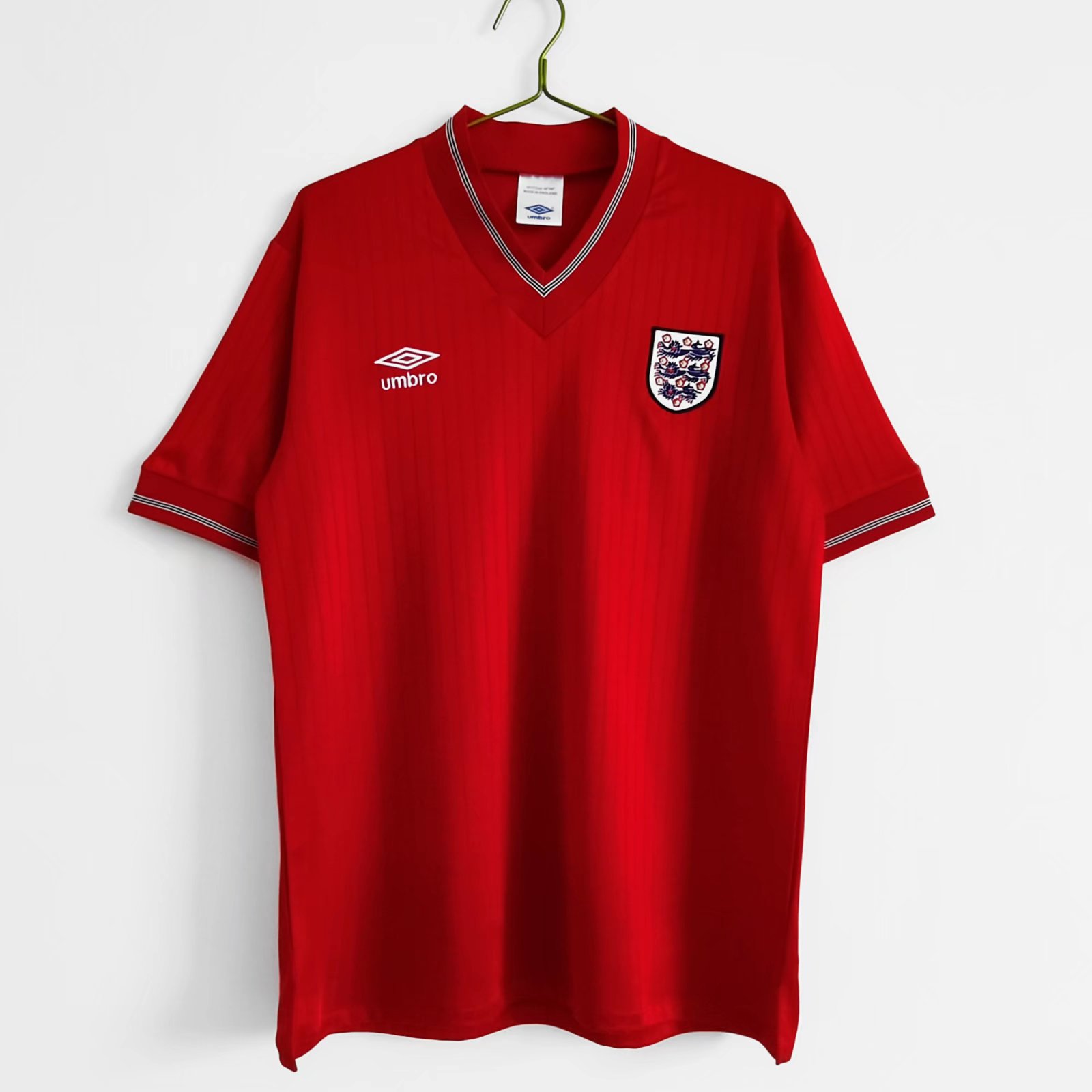 Retro England 1984-87 Away Stadium Jersey - SOCCERDEALSHOP