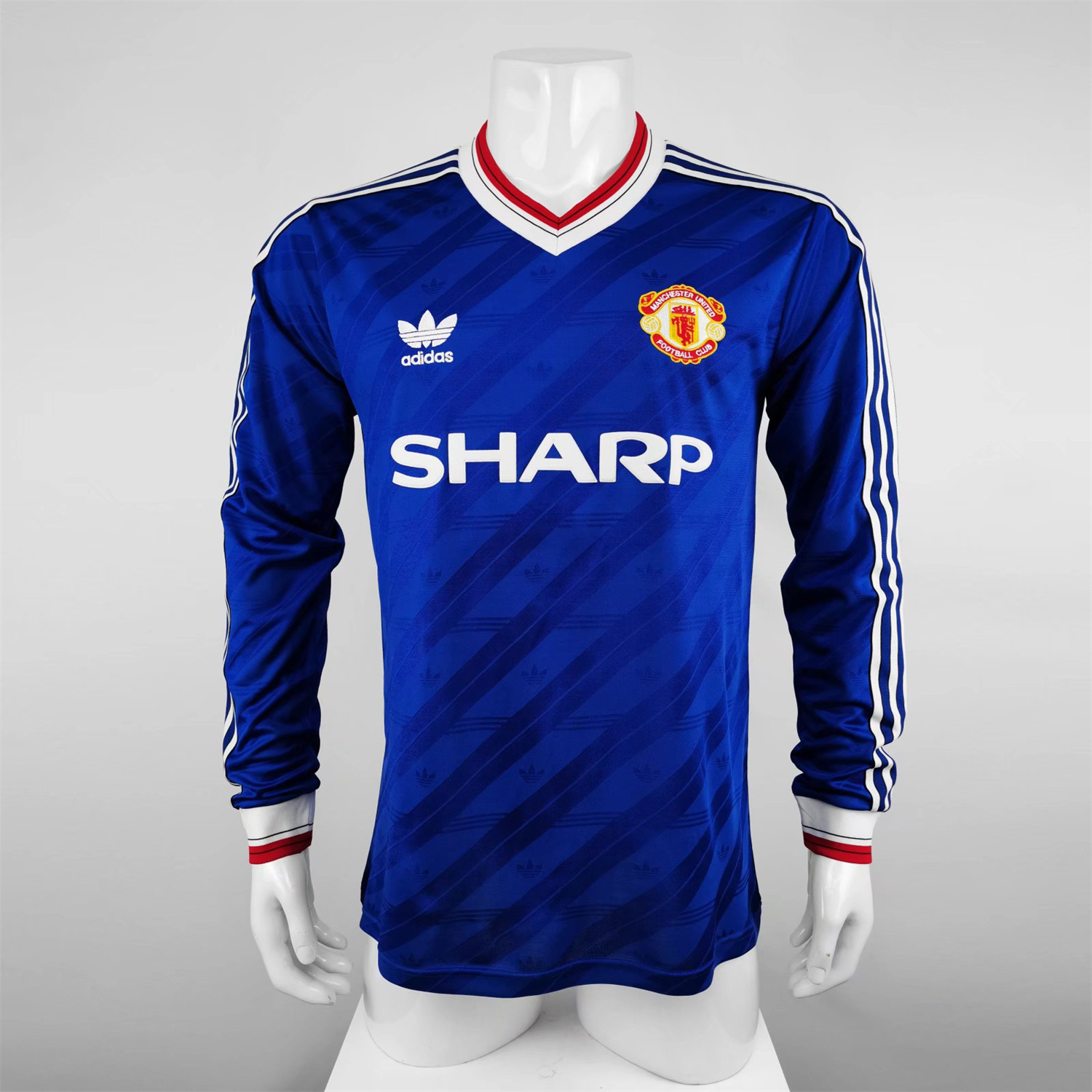Manchester United Retro 86-88 Third Long Sleeve Jersey - SOCCERDEALSHOP