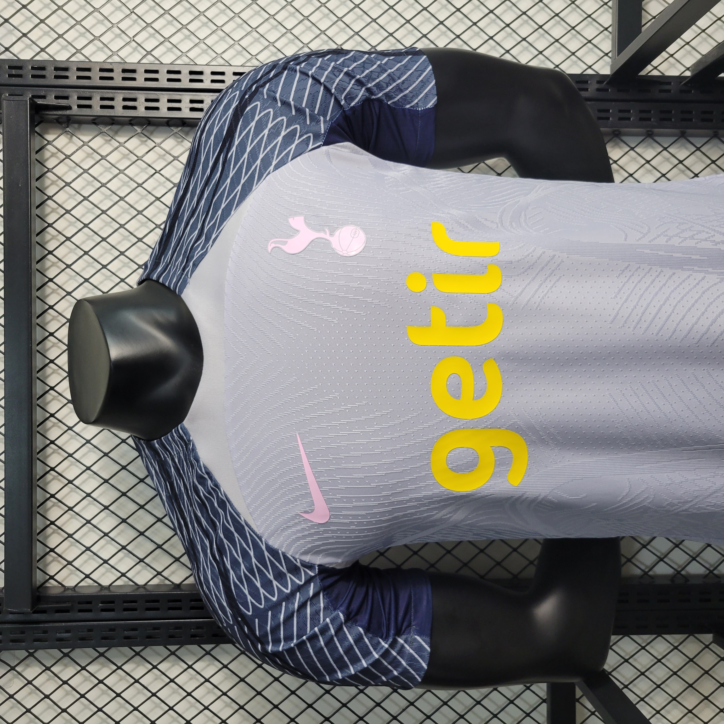 23-24 Tottenham Hotspur Gray Training Jersey - Player Version - SOCCERDEALSHOP