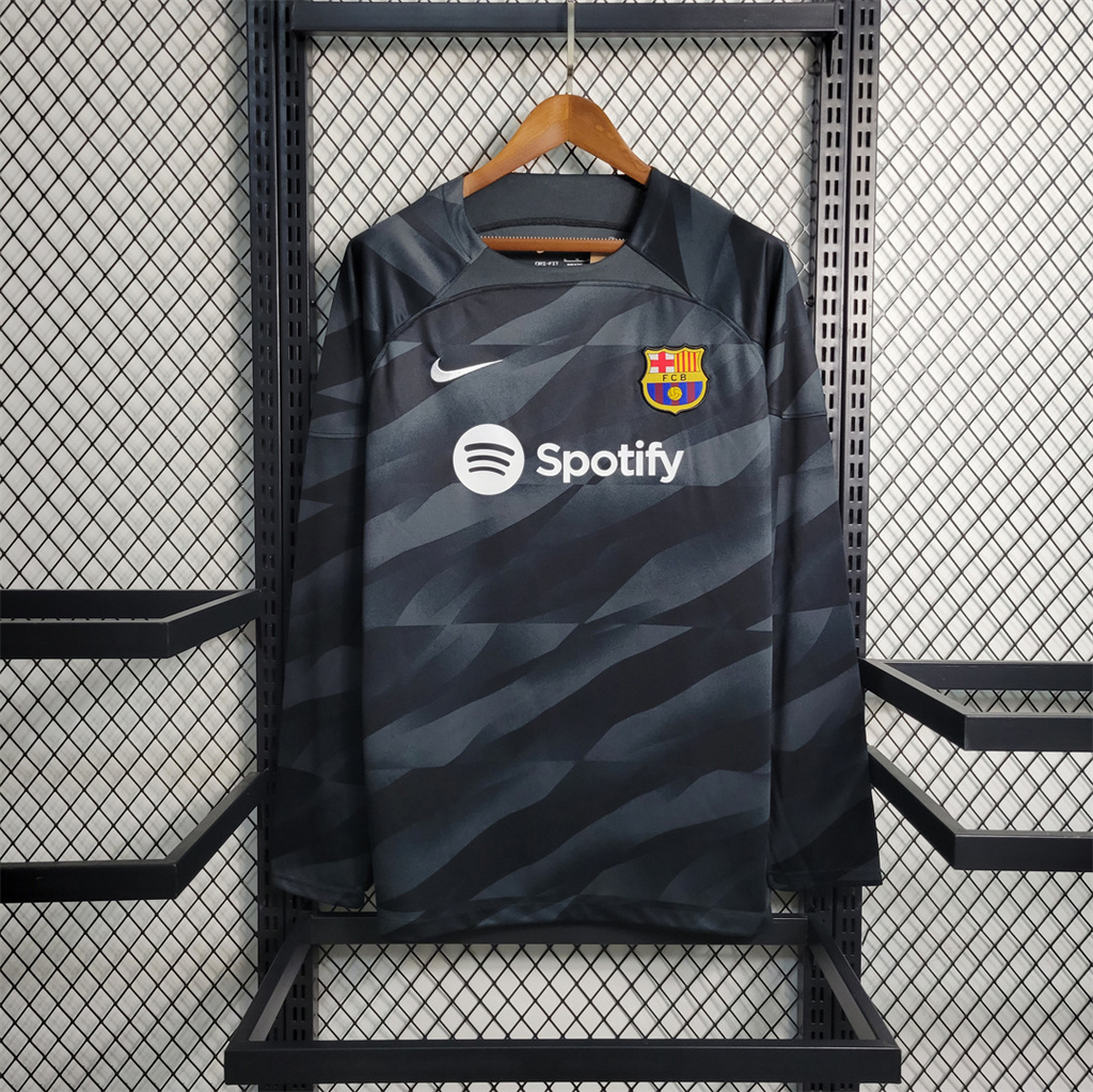 B.A.R.S.A 23/24 Goalkeeper Long Sleeve Jersey - Fans Version - SOCCERDEALSHOP