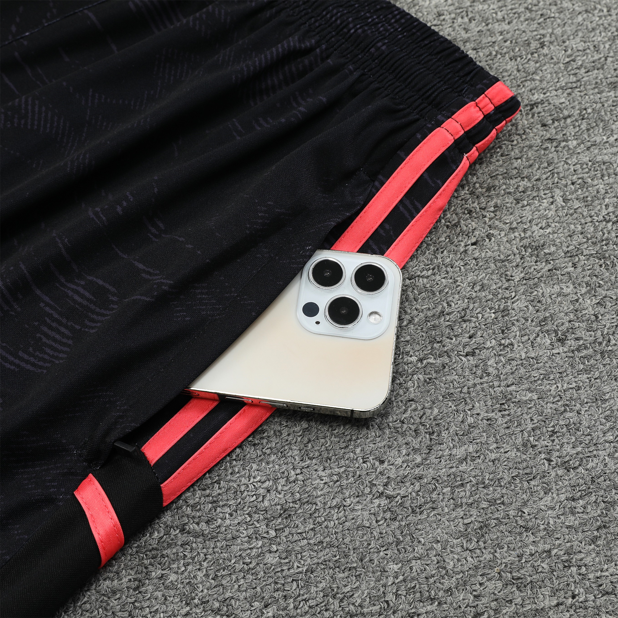 Arsenal 23-24 Short-Sleeve Training Set - Blue & Orange - SOCCERDEALSHOP