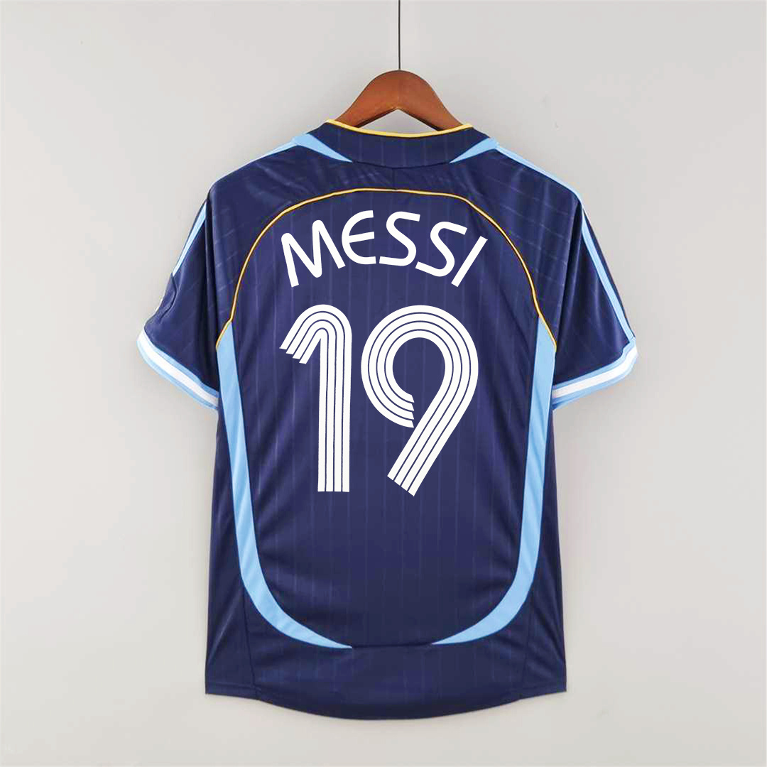 Retro Argentina 2006 Away Stadium Jersey - SOCCERDEALSHOP