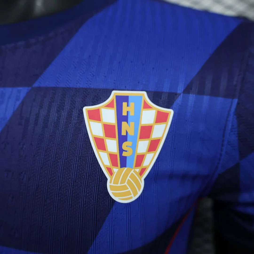 Croatia 2024 Away Stadium Jersey - Player Version - SOCCERDEALSHOP