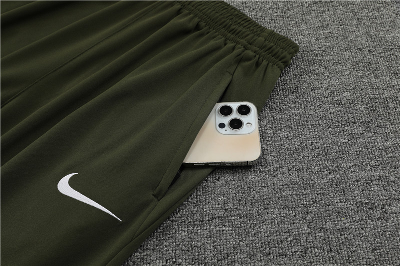 B.A.R.S.A 23-24 Kids Long Sleeve Training Set Olive Drab - SOCCERDEALSHOP