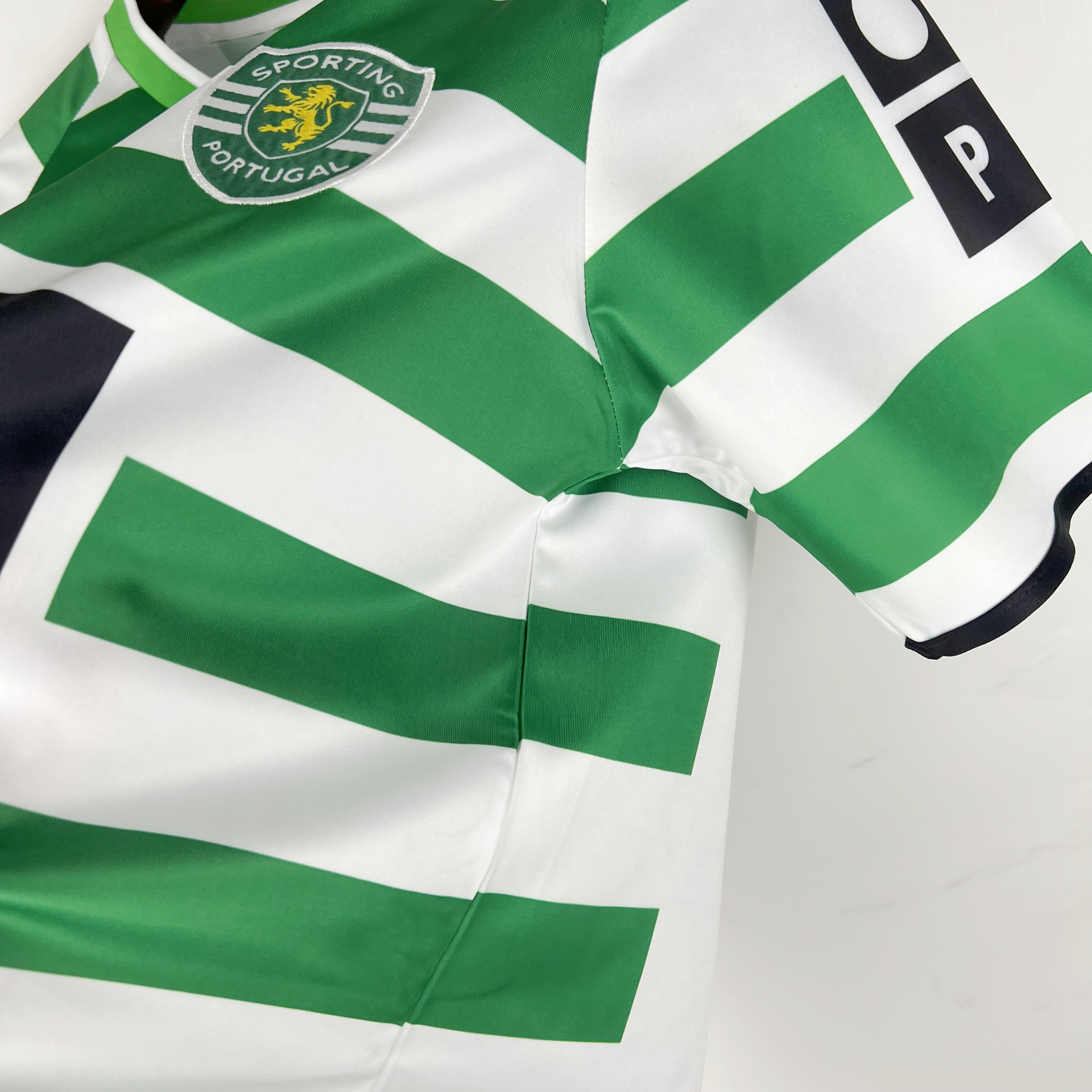 Retro Sporting CP 03-04 Home Stadium Jersey - SOCCERDEALSHOP