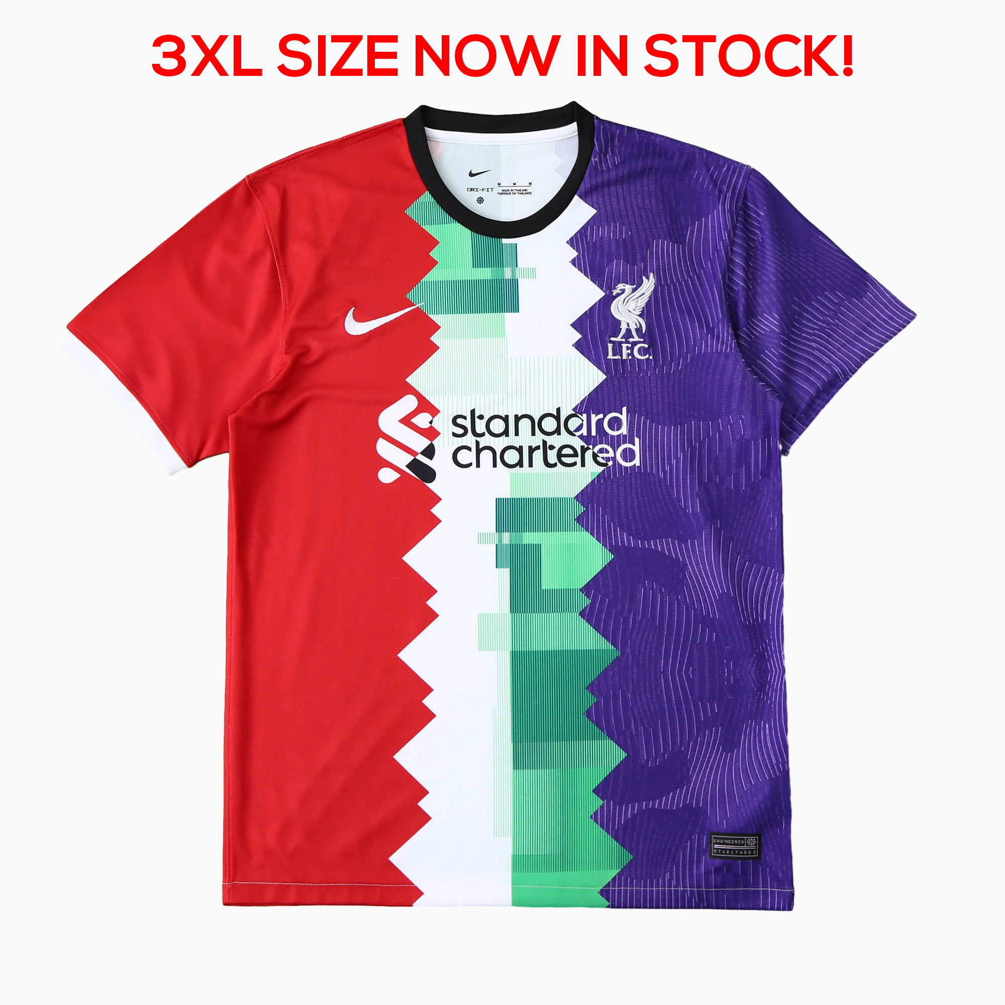 Liver.pool 23-24 Tricolor Special Edition Jersey - Fans Version - SOCCERDEALSHOP