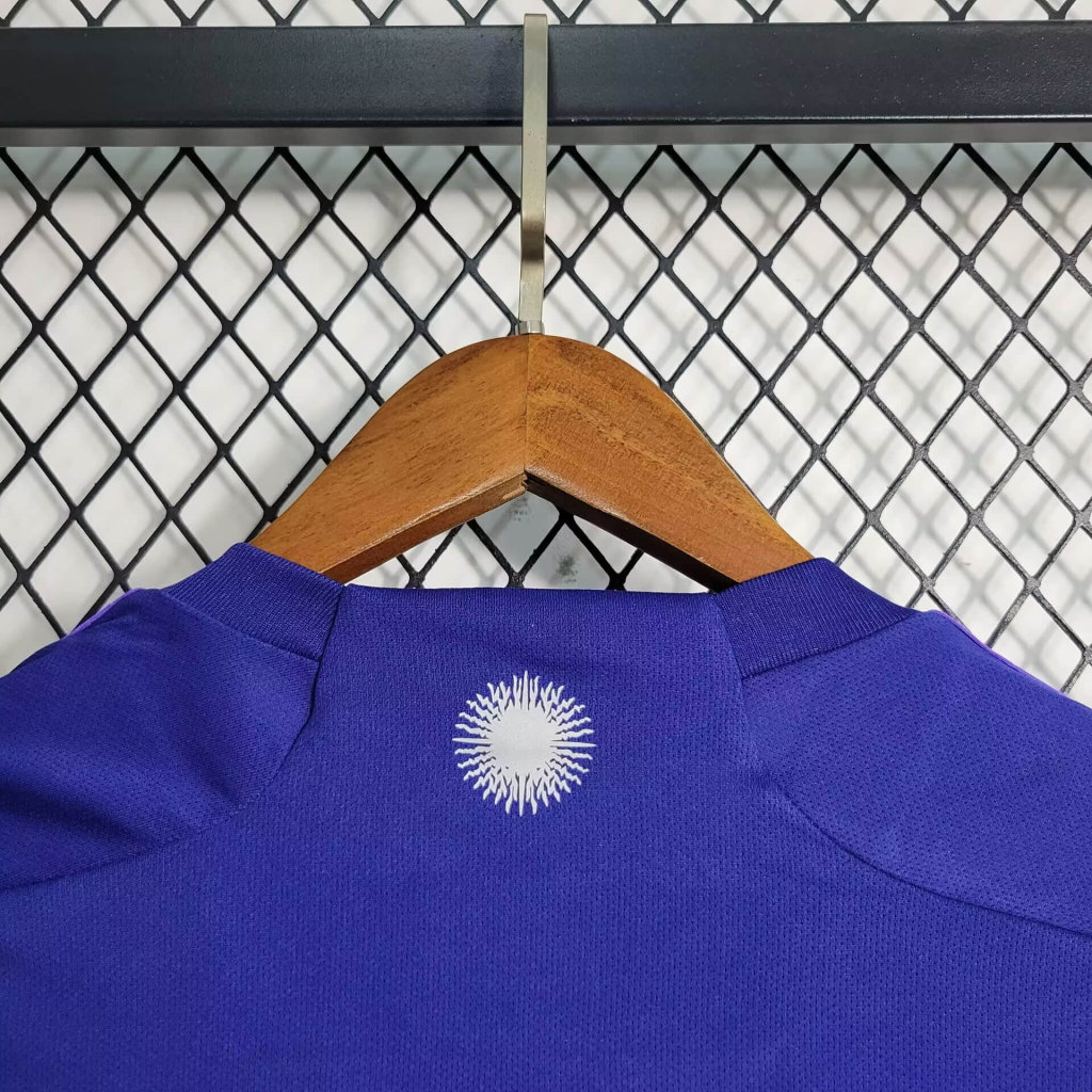 Argentina 3 Stars 22-23 Away Long Sleeve Jersey - Fans Version - SOCCERDEALSHOP