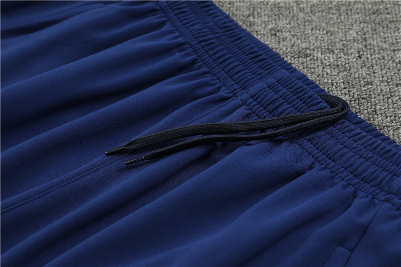 Marseille 23-24 Long Sleeve Training Set -Blue and White - SOCCERDEALSHOP