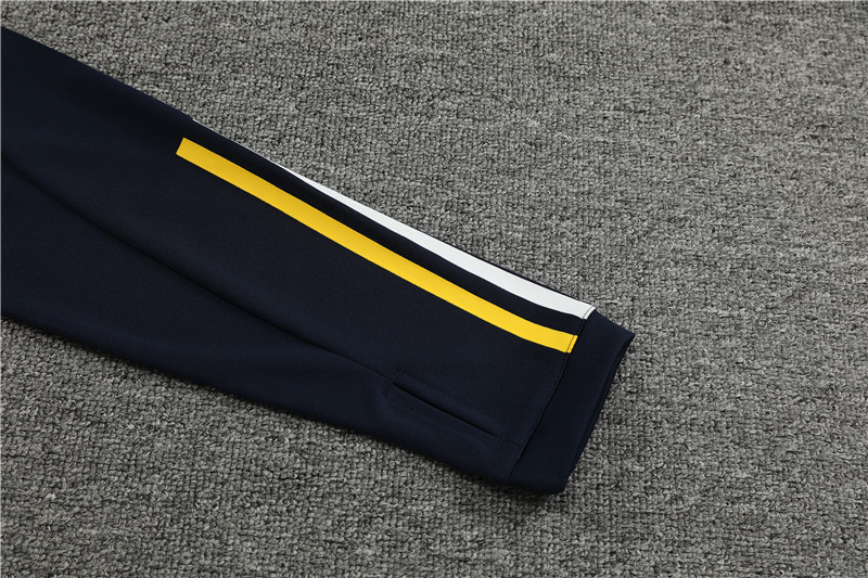 Real Madrid 23-24 Long Sleeve Training Set -White - SOCCERDEALSHOP