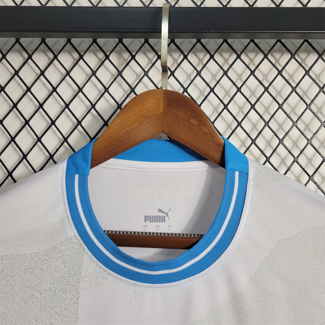 Marseille 23-24 Home Stadium Jersey - Fans Version - SOCCERDEALSHOP