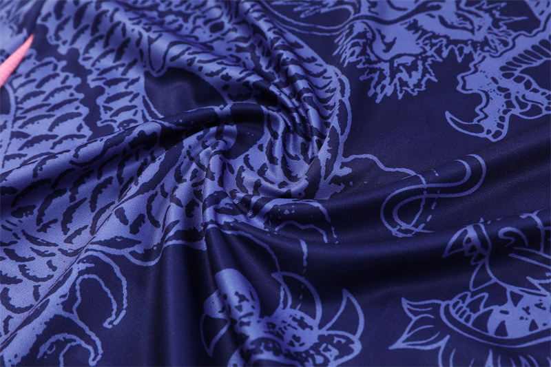 Real Madrid 24-25 Long Sleeve Training Set - Blue Dragon - SOCCERDEALSHOP