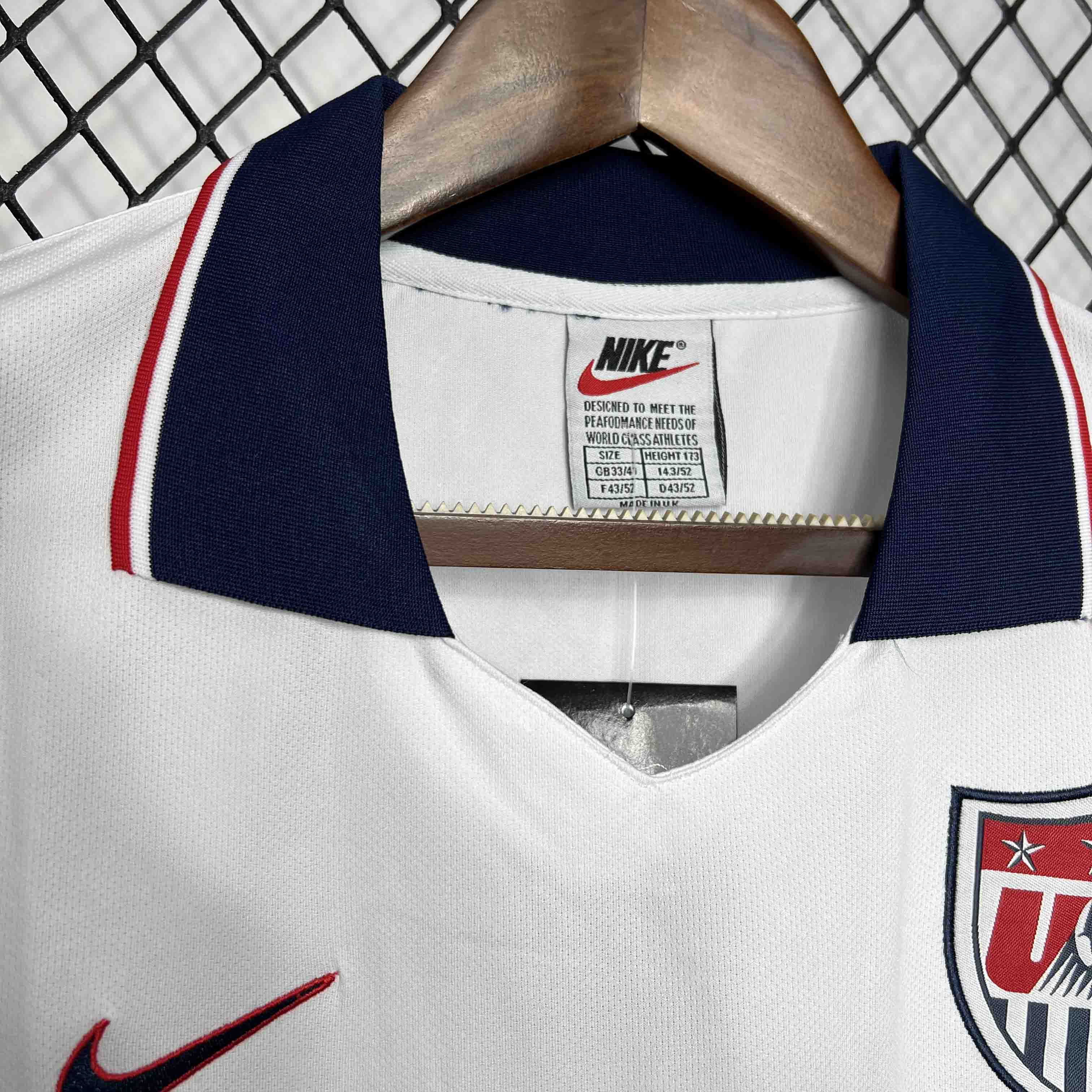 Retro United States USA 1995 Home Stadium Jersey - SOCCERDEALSHOP