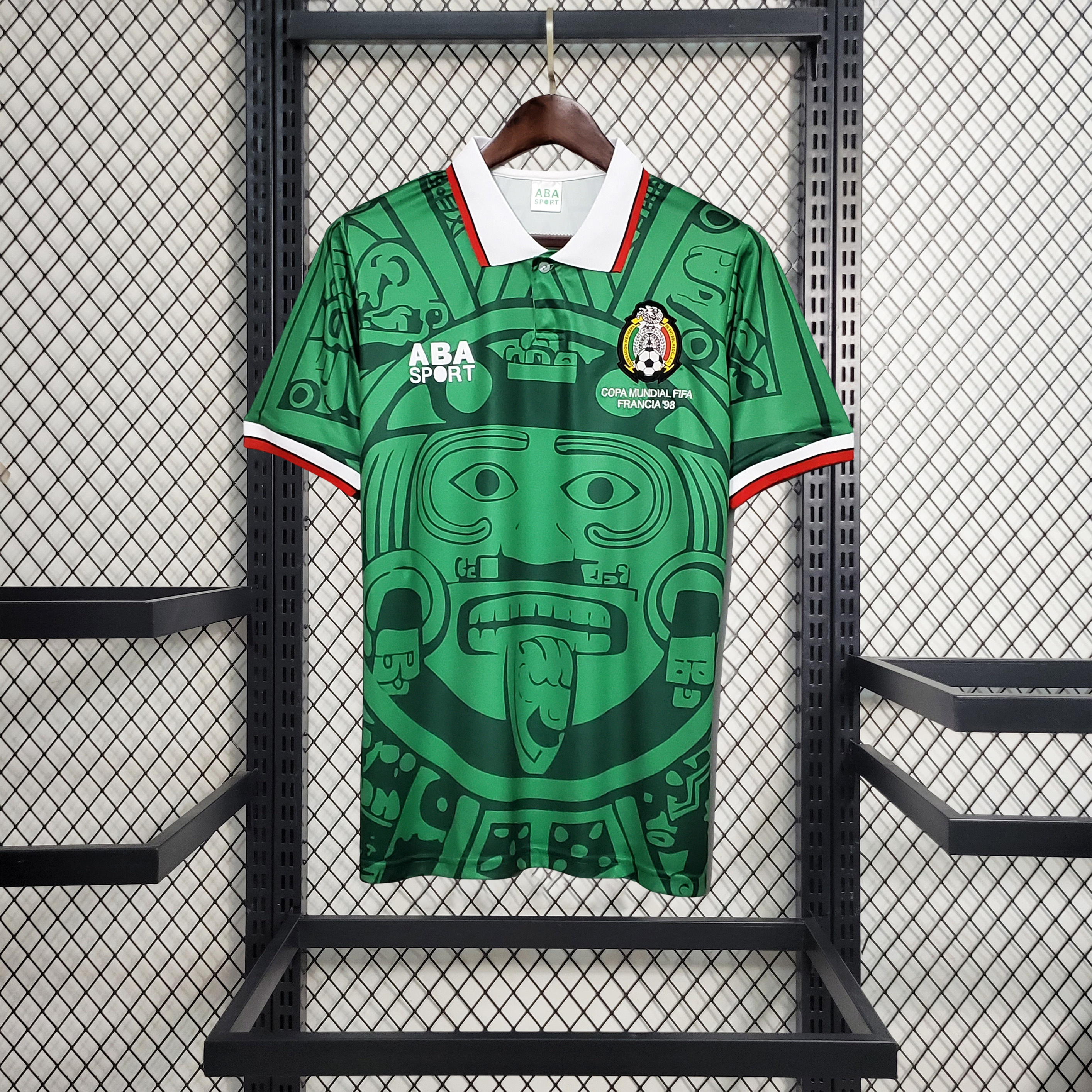 Retro Mexico 1998 Home Jersey - SOCCERDEALSHOP