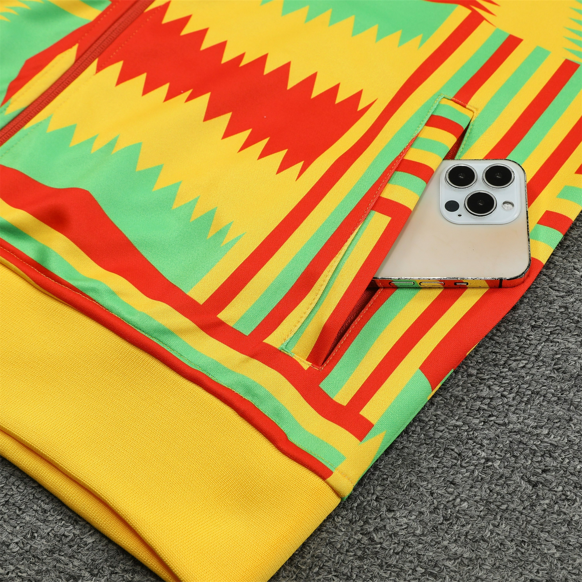 Ghana 23-24 Jacket Training Tracksuit - Yellow - SOCCERDEALSHOP