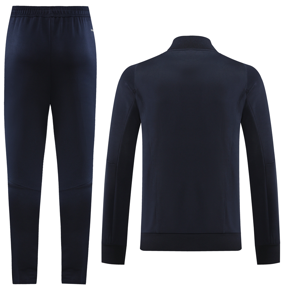 Real Madrid 23-24 Jacket Training Tracksuit - Black - SOCCERDEALSHOP