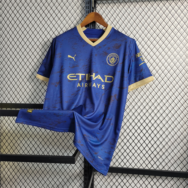 Manchester City 23/24 Blue Jersey - Fans Version - SOCCERDEALSHOP