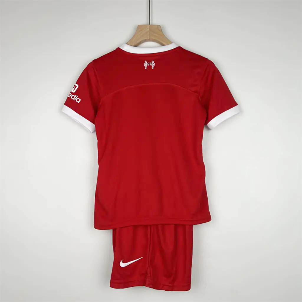Liverpool 23/24 Home Kids Kit - SOCCERDEALSHOP