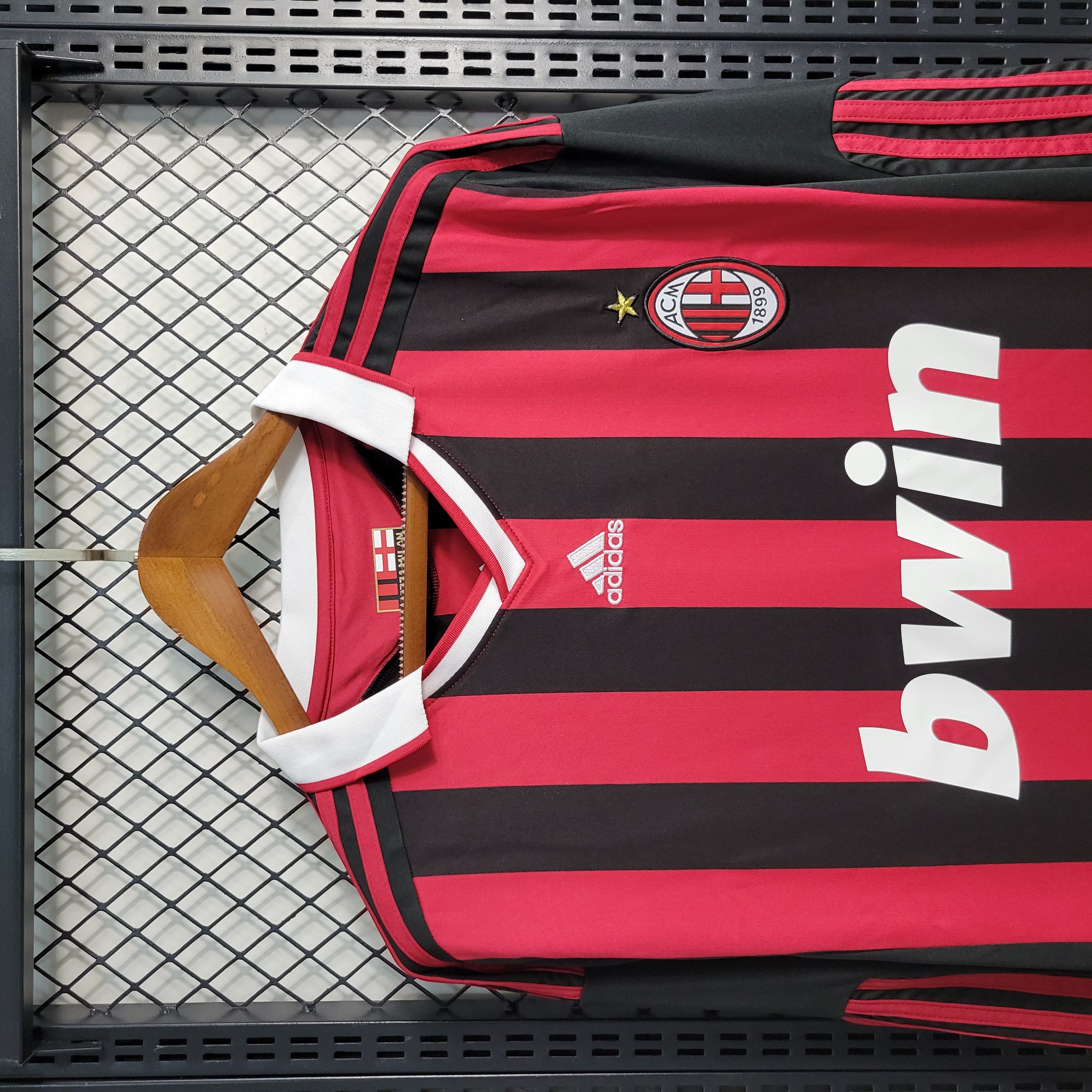 Retro AC Milan 2009-10 Home Stadium Long Sleeve Jersey - SOCCERDEALSHOP