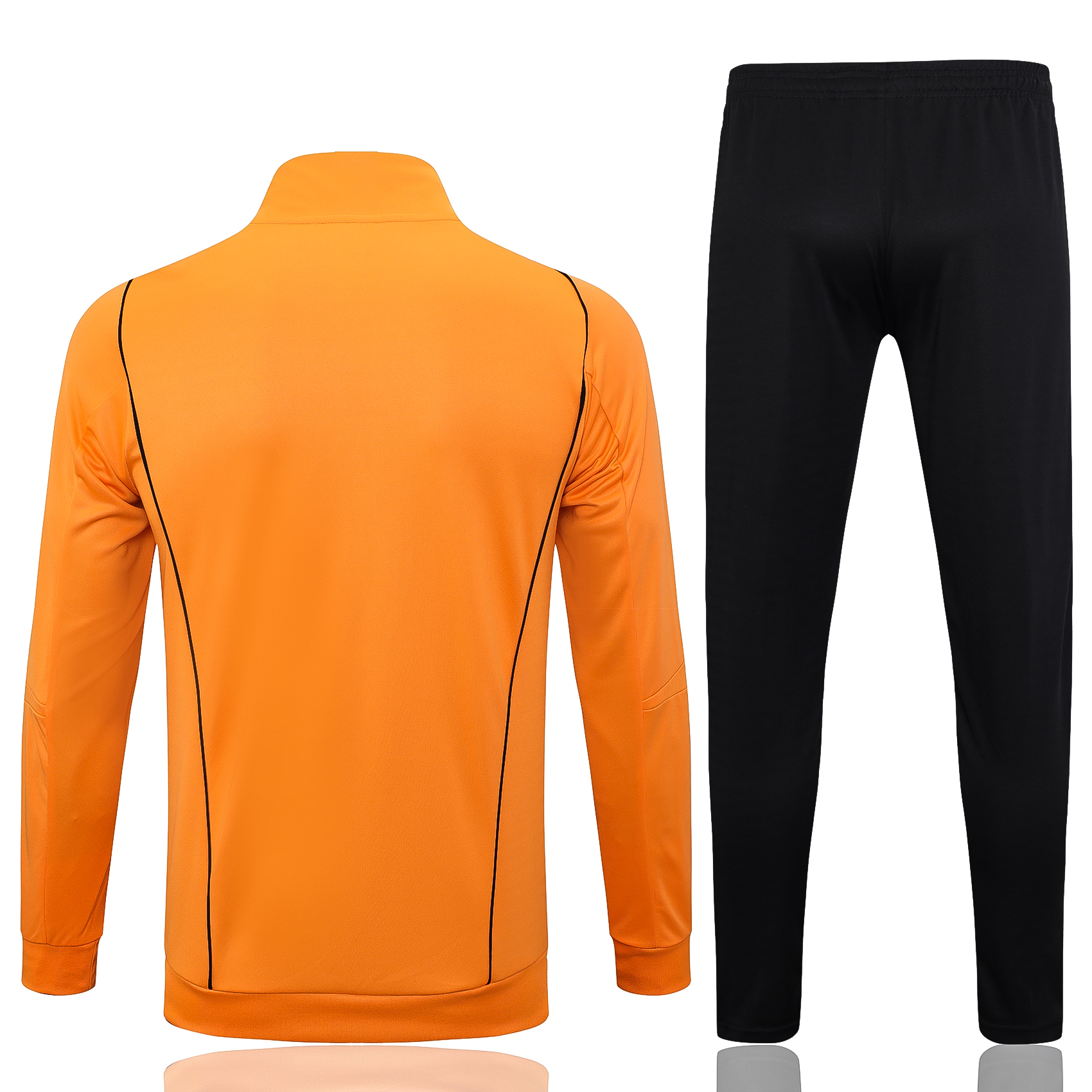 Brazilian International 23-24 Jacket Training Tracksuit - Orange - SOCCERDEALSHOP