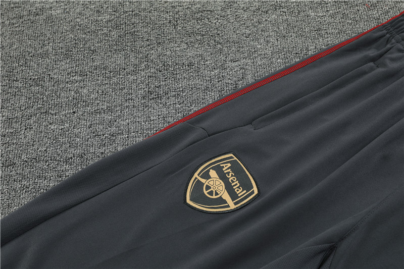 Arsenal 23-24 Long Sleeve Training Set -Dark Grey - SOCCERDEALSHOP