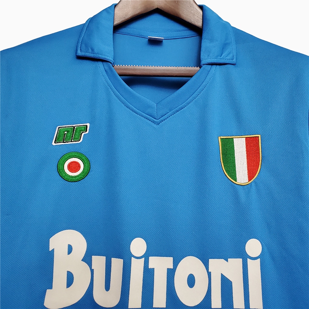 Retro Napoli 1987-88 Home Stadium Jersey - SOCCERDEALSHOP