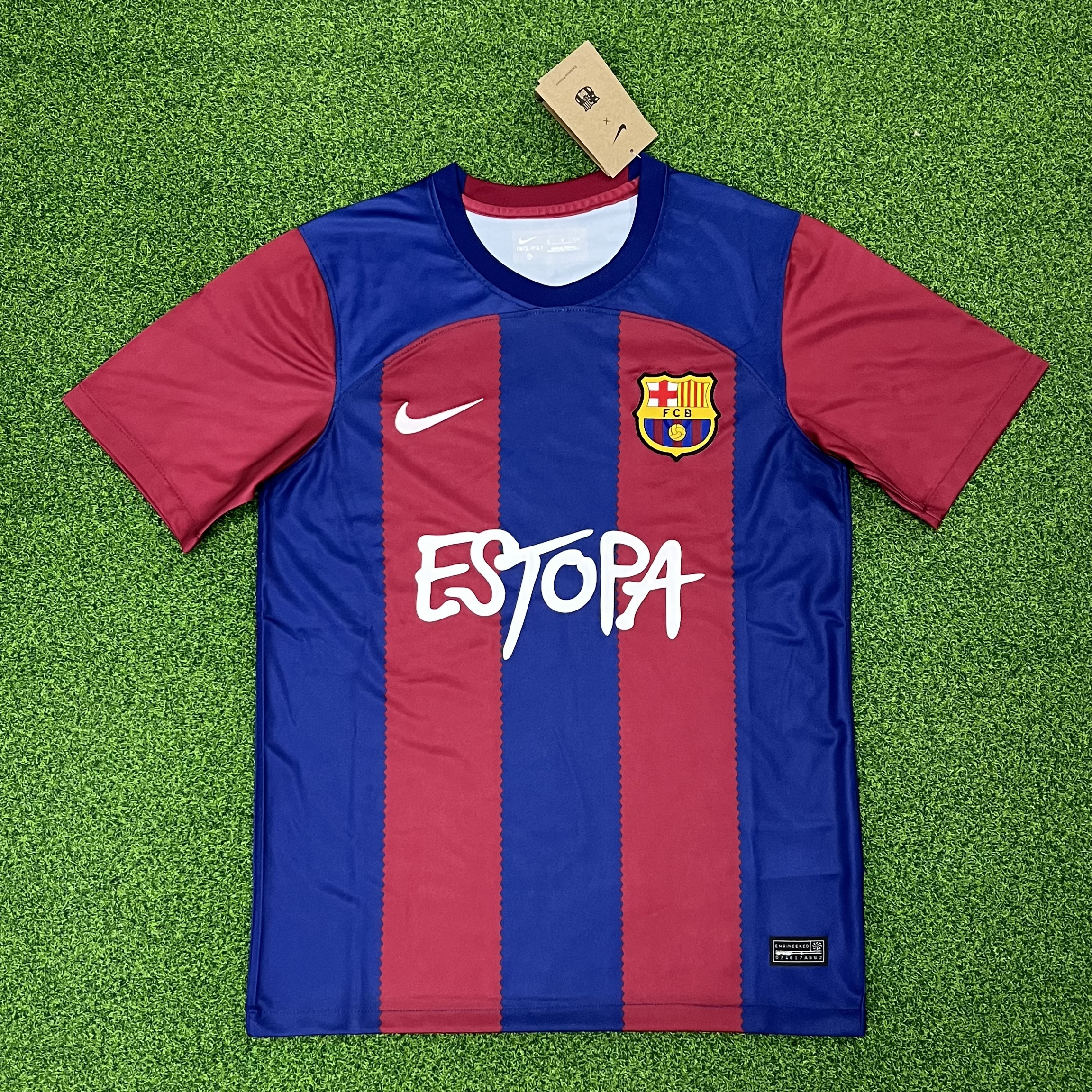 B.A.R.S.A x E.S.T.O.P.A 23-24 Special Editon Jersey - Fans Version - SOCCERDEALSHOP