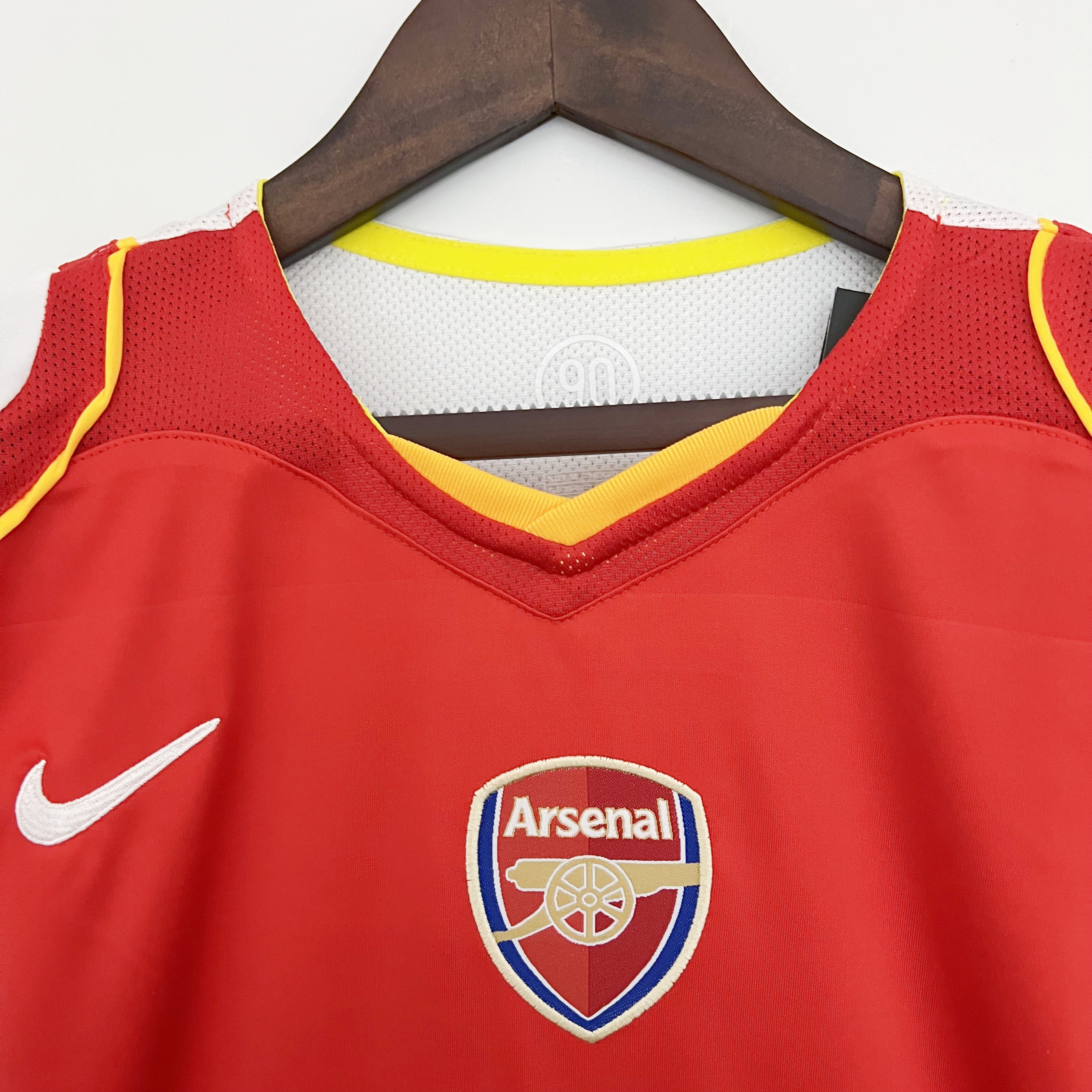 Arsenal Retro 04-05 Home Stadium Jersey - SOCCERDEALSHOP