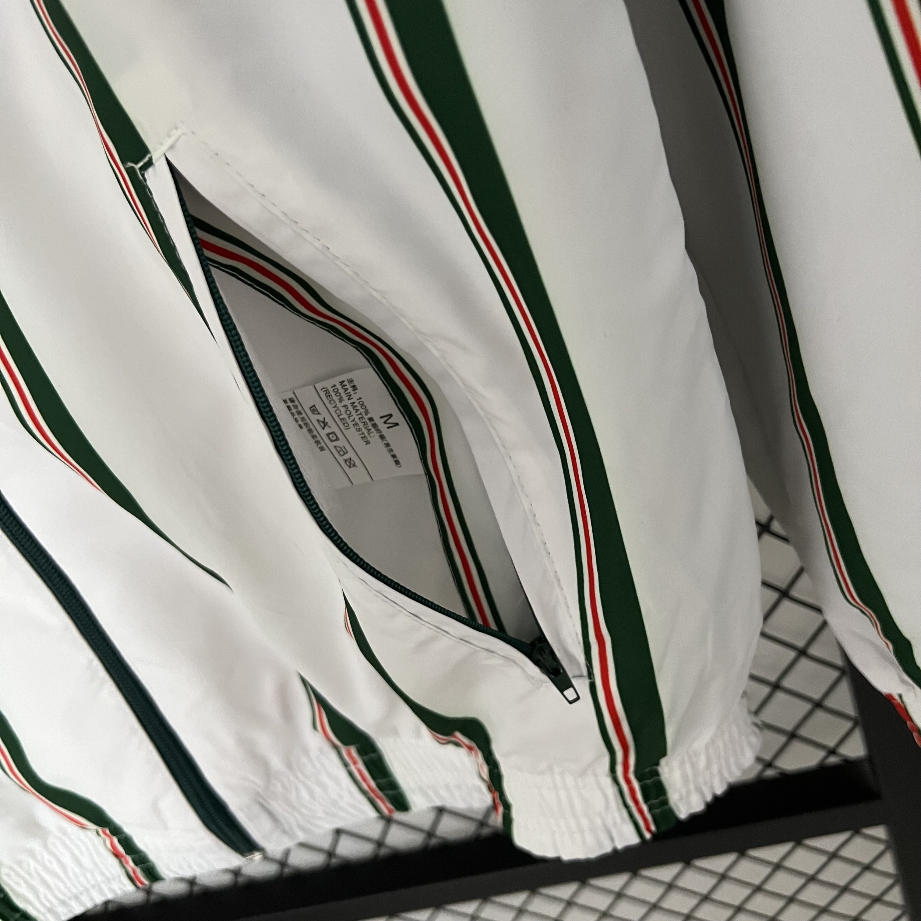 B.A.R.S.A 23-24 Player Reversible Windbreaker - White & Blue - SOCCERDEALSHOP