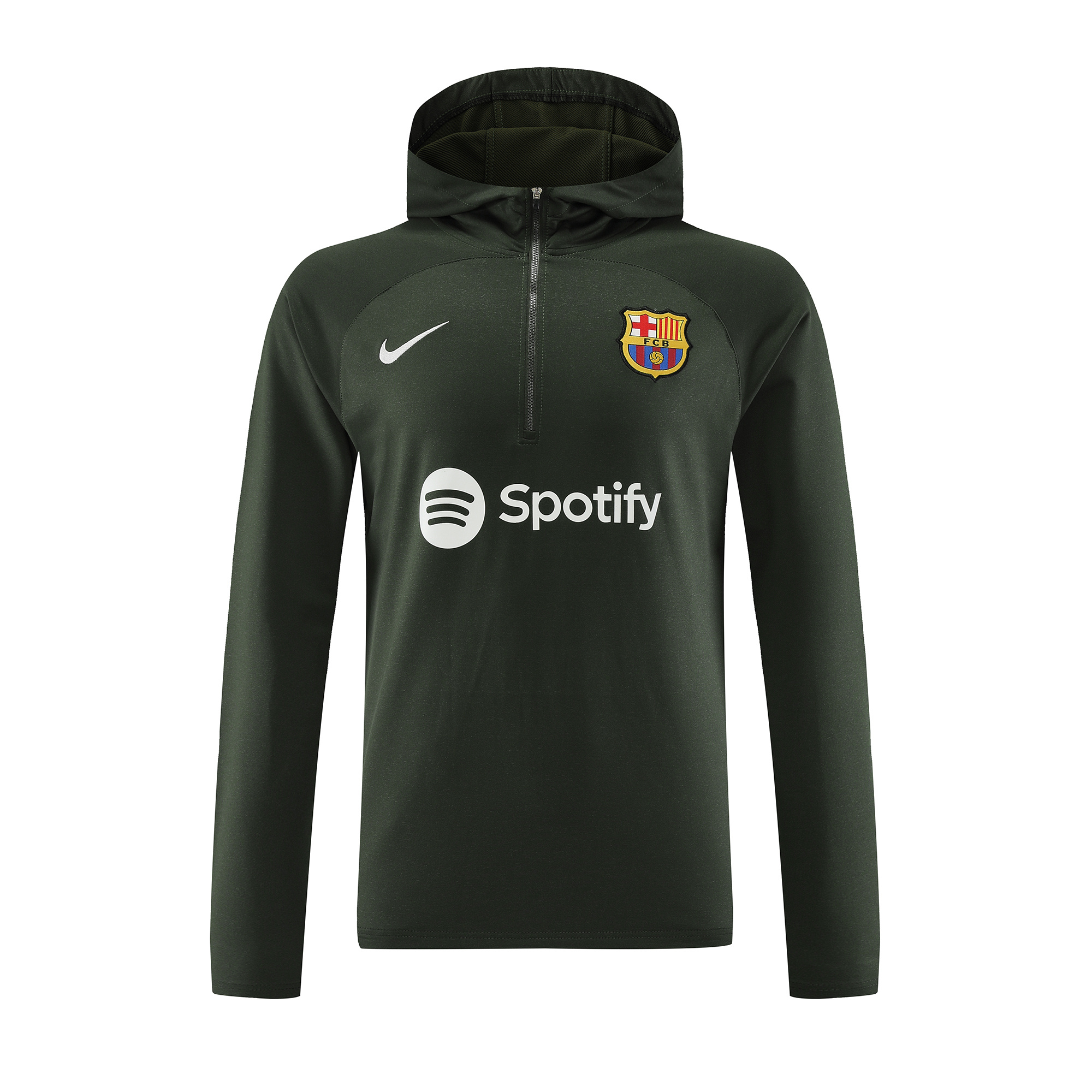 B.A.R.S.A 23-24 Men's Training Hoodie + Pants - Green - SOCCERDEALSHOP