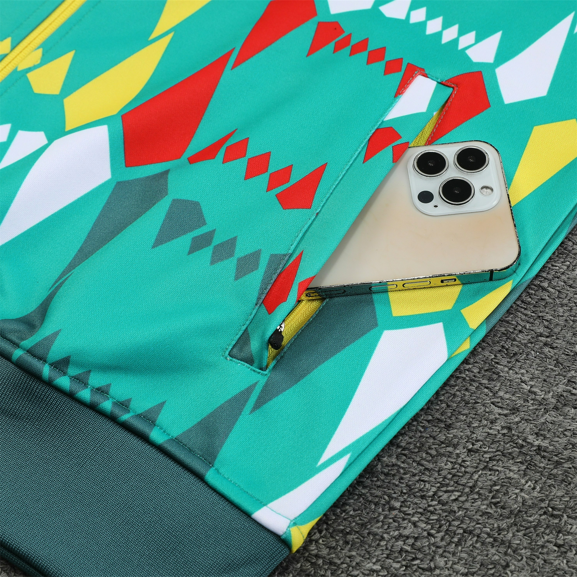 Senegal 23-24 Jacket Training Tracksuit - Green - SOCCERDEALSHOP