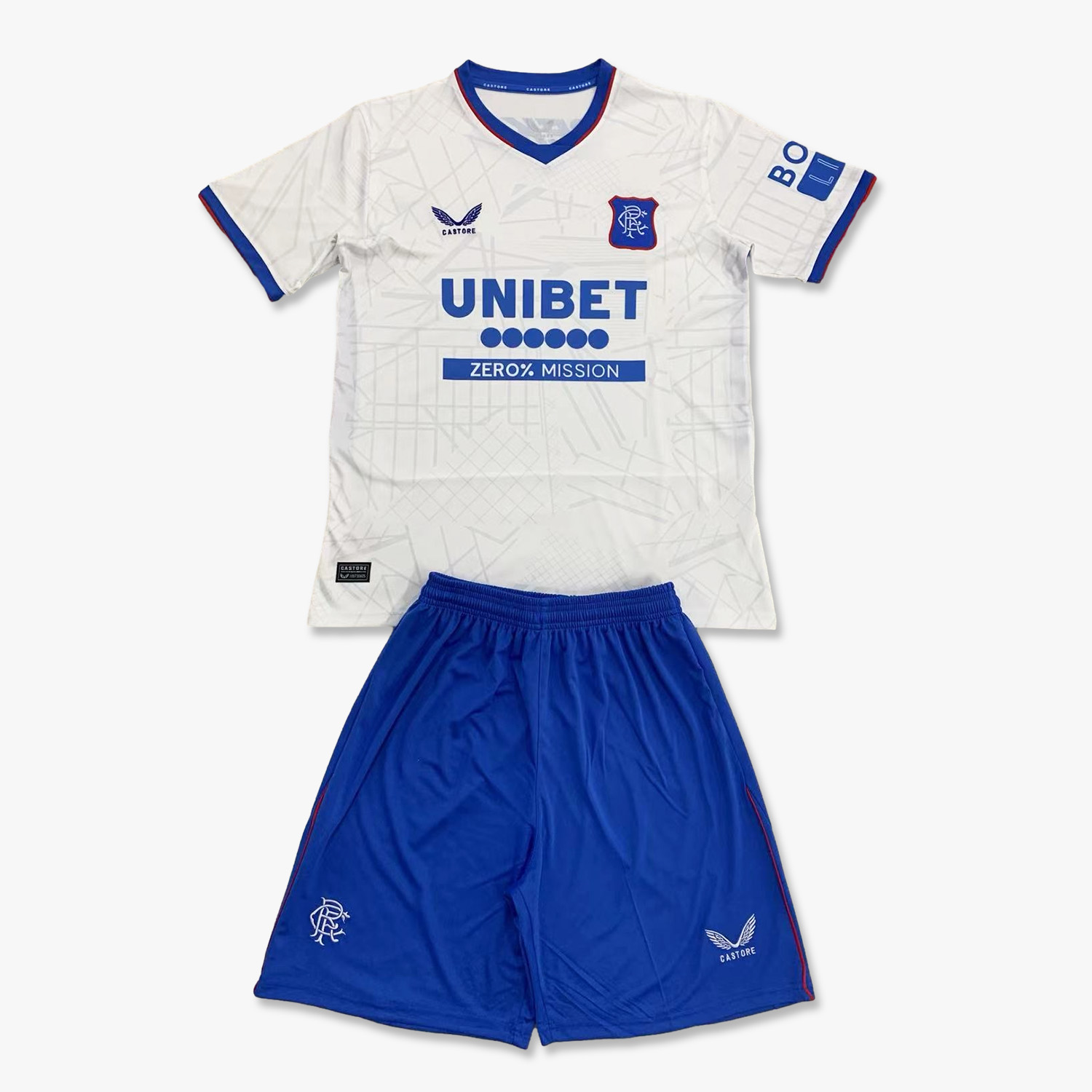 Glasgow Rangers 24-25 Away Men's Adult Jersey Set - Fans Version - SOCCERDEALSHOP