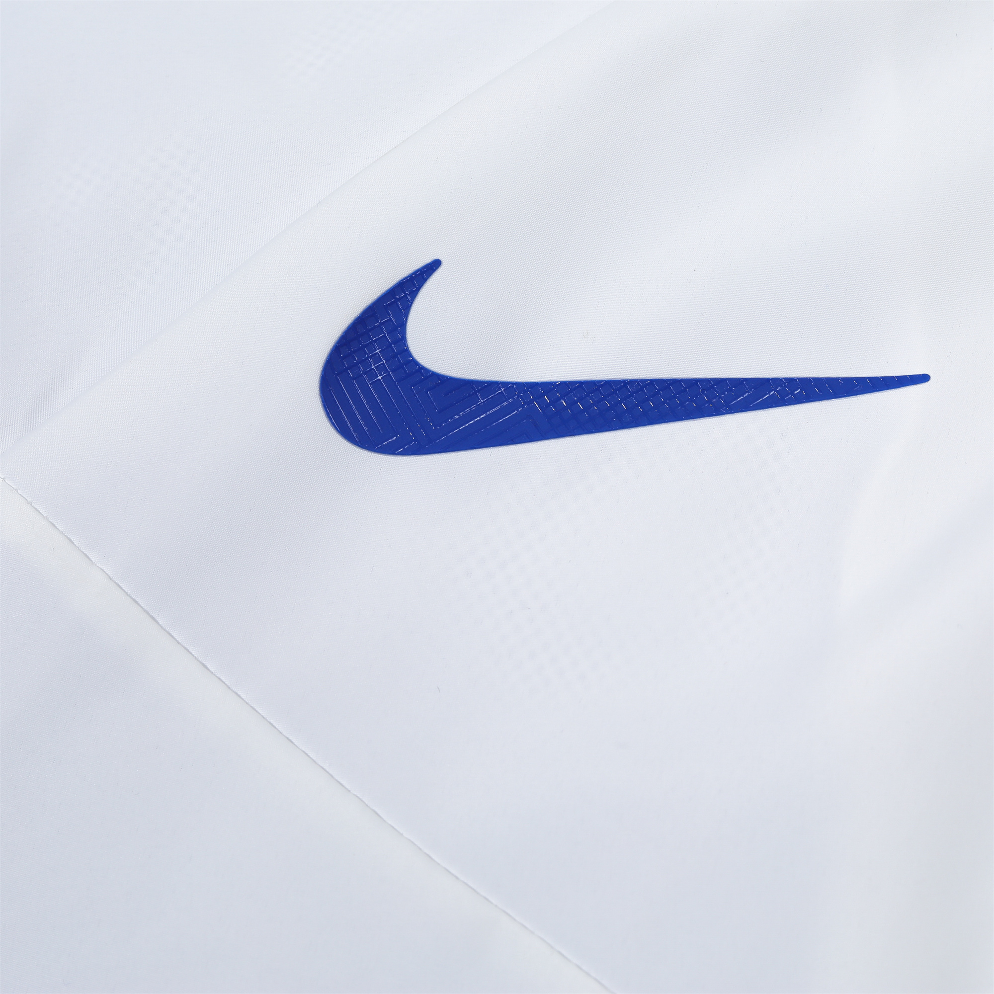 England 2024 National Team Anthem White Hooded Windbreaker - Player Version - SOCCERDEALSHOP