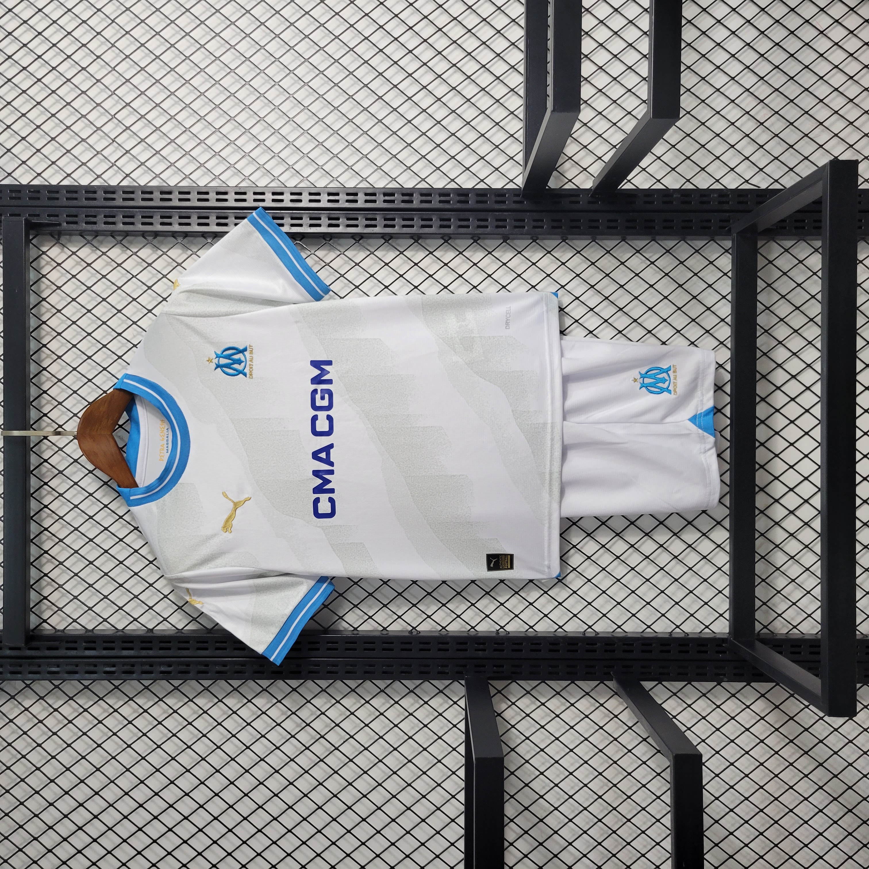 Marseille 23-24 Home Kids Kit - SOCCERDEALSHOP