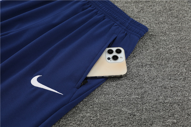 Atletico Madrid 23-24 Kids Long Sleeve Training Set Royal Blue - SOCCERDEALSHOP