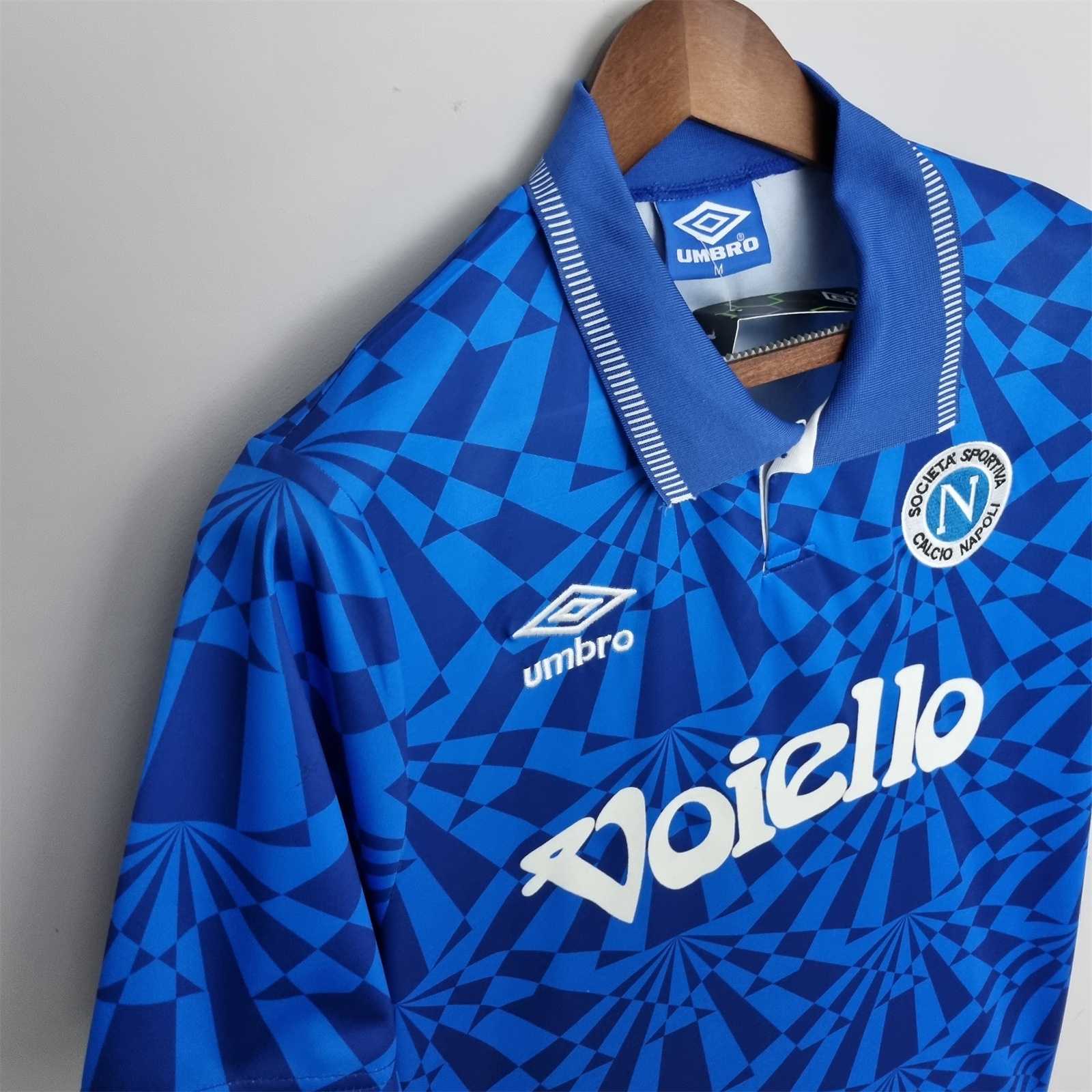 Retro Napoli 1991-93 Home Stadium Jersey - SOCCERDEALSHOP