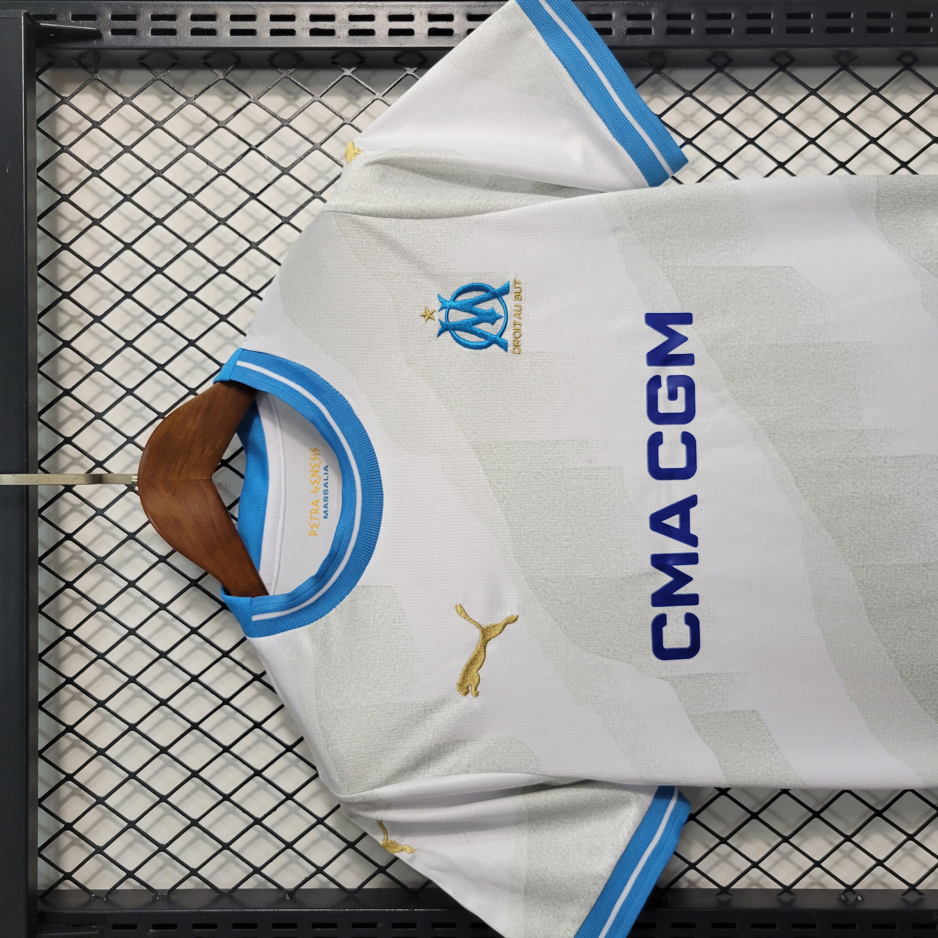 Marseille 23-24 Home Kids Kit - SOCCERDEALSHOP