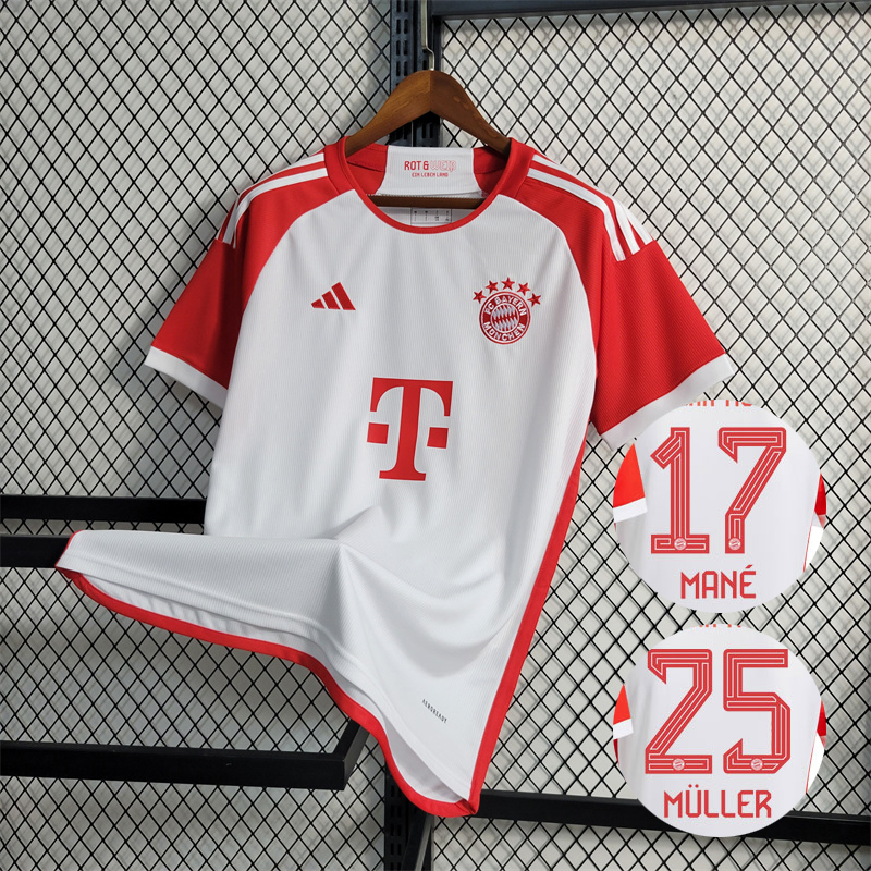 Bayern Munich 23-24 Home Stadium Jersey - Fans Version - SOCCERDEALSHOP