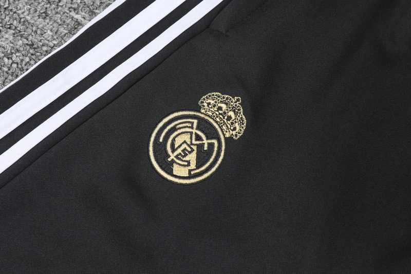 Real Madrid 23-24 Long Sleeve Training Set - Black Dragon - SOCCERDEALSHOP