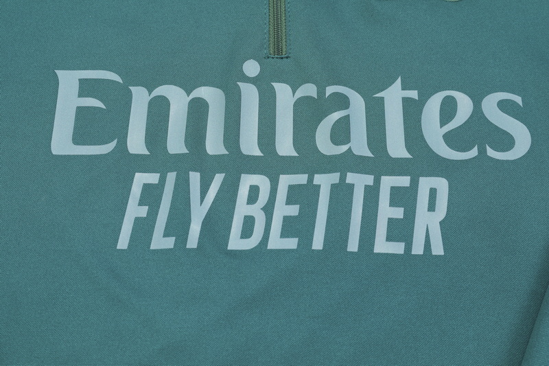 Arsenal 23-24 Long Sleeve Training Set - Green - SOCCERDEALSHOP