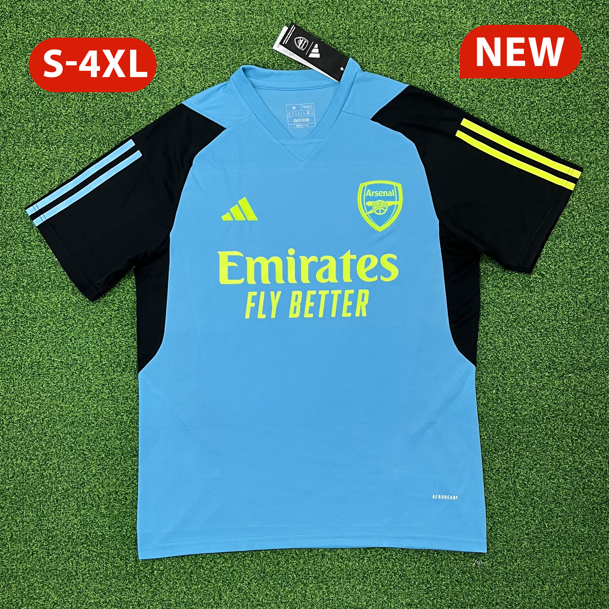 Arsenal 23-24 Blue Pre-match Jersey - Fans Version - SOCCERDEALSHOP